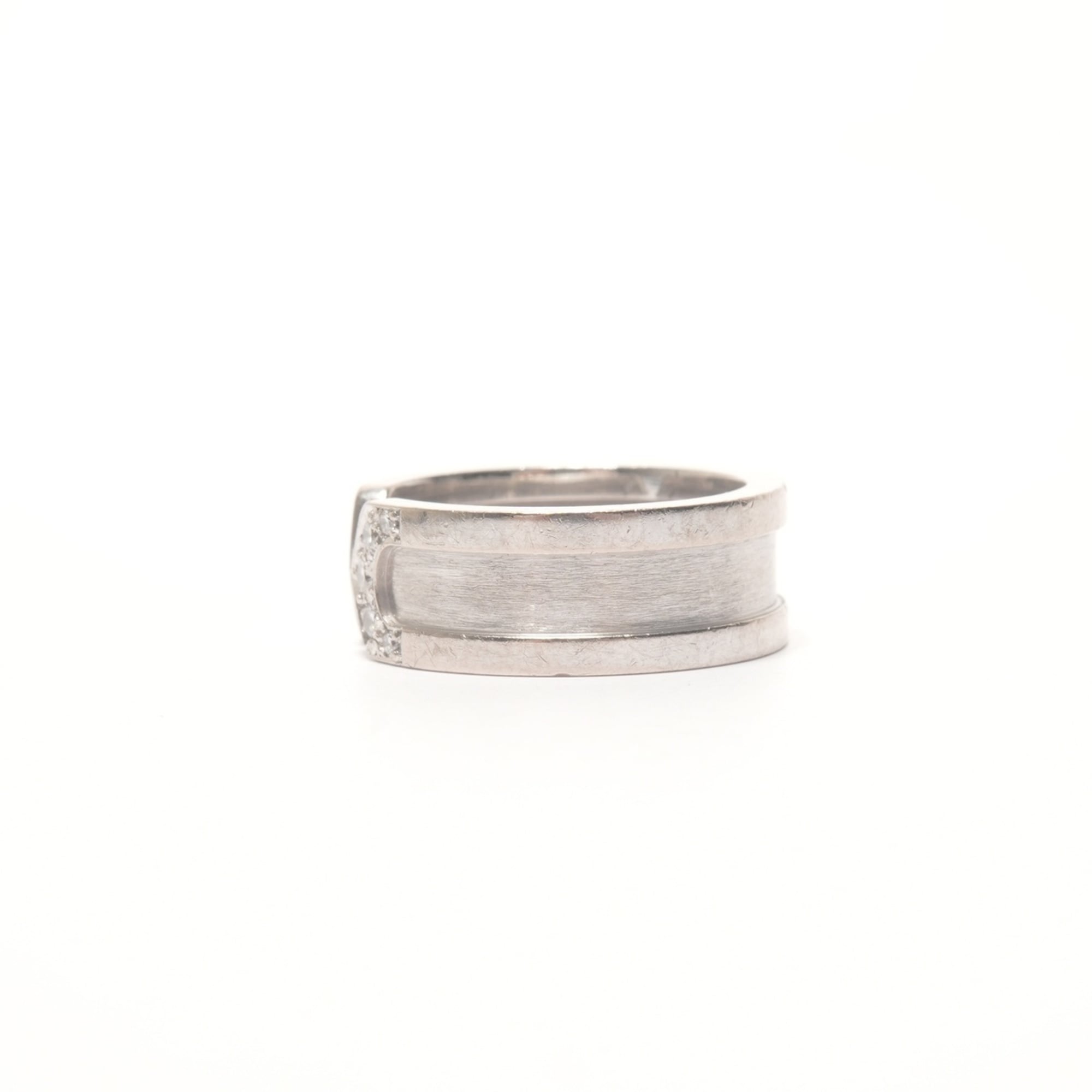 Cartier Silver Band Ring (Pre-Owned)