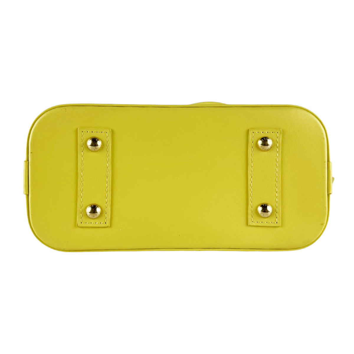 Louis Vuitton Grayish Yellow Canvas Leather Handbag Shoulder Bag (Pre-Owned)