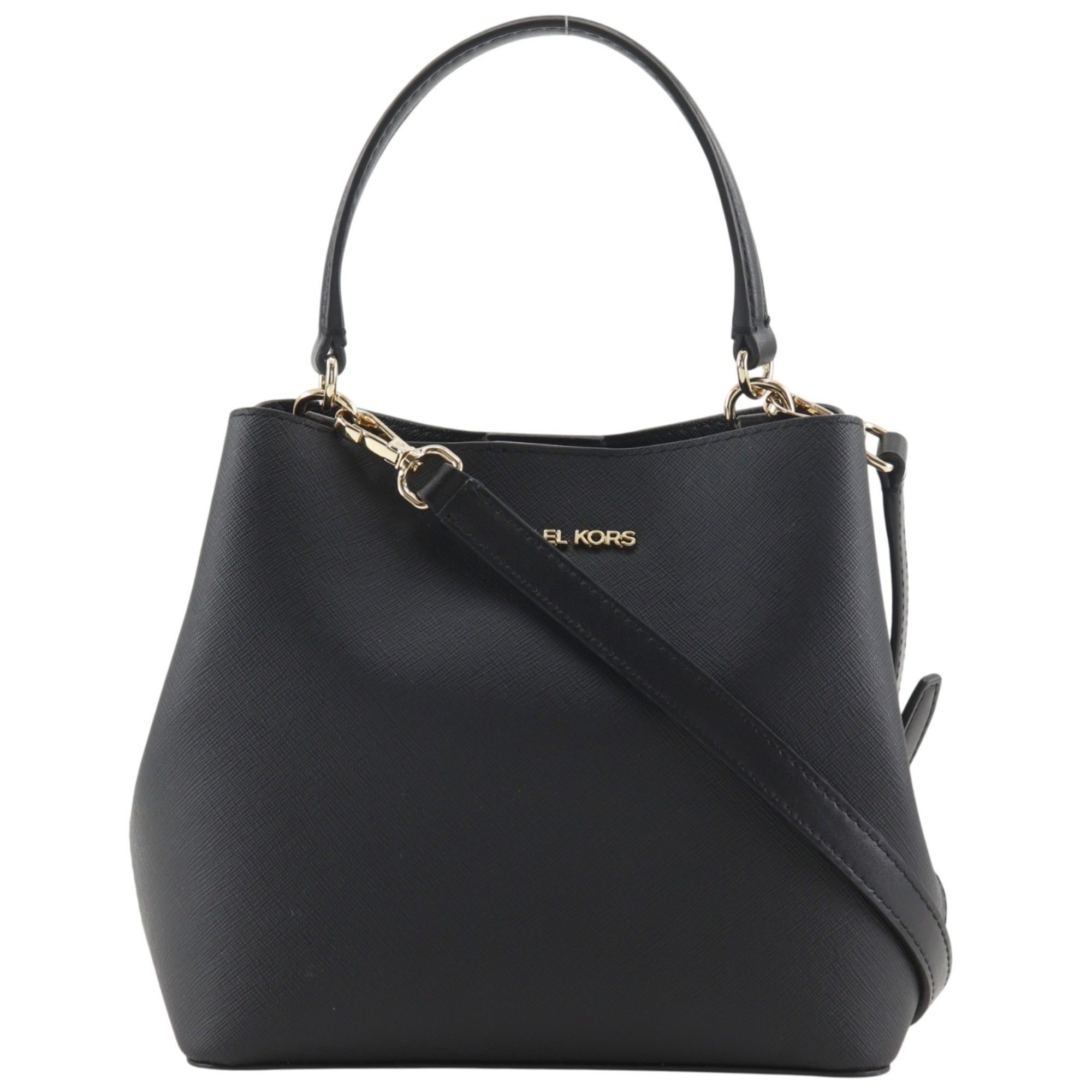 Michael Kors Black Pvc Handbag Sling Bag (Pre-Owned)