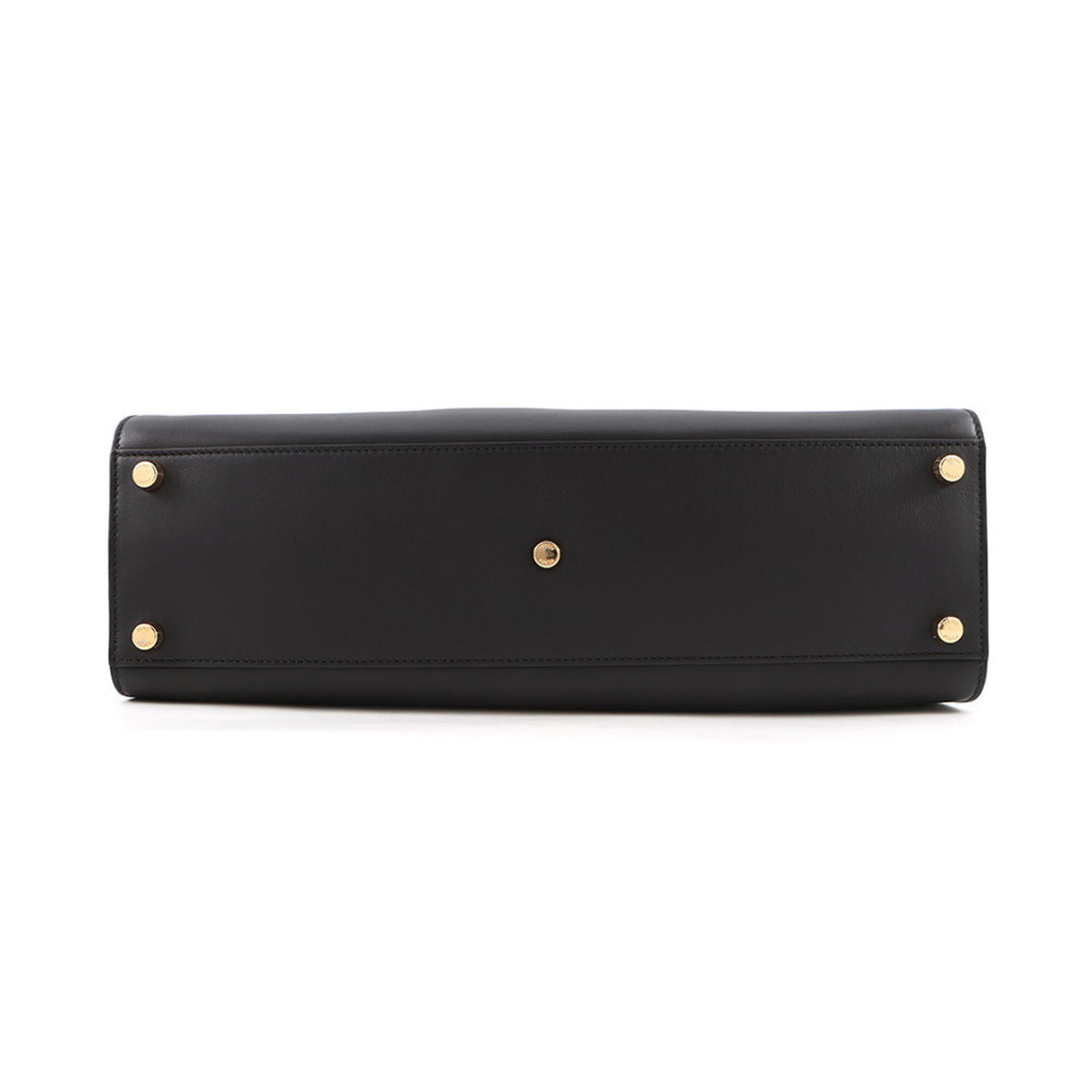 Fendi Black Leather Handbag Shoulder Bag (Pre-Owned)