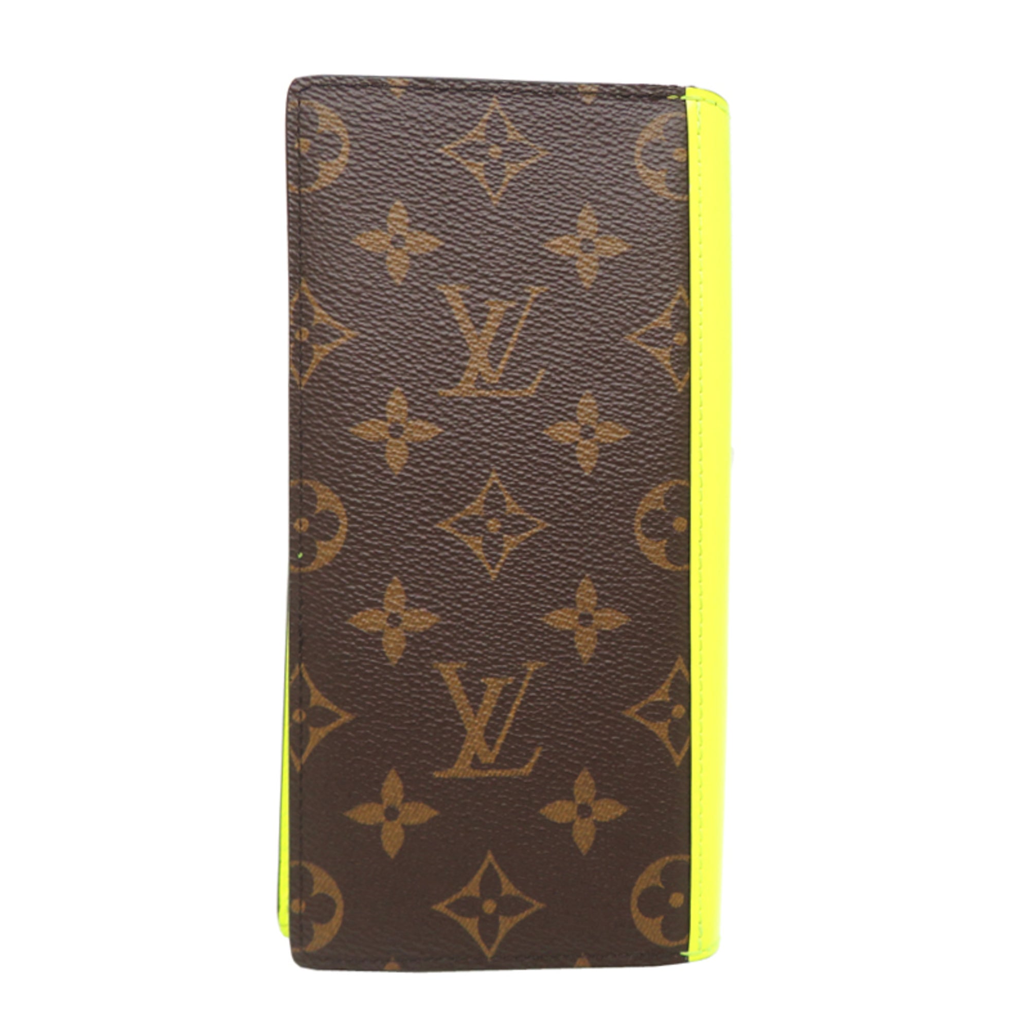Louis Vuitton Yellow Long Wallet (Bi-Fold) (Pre-Owned)