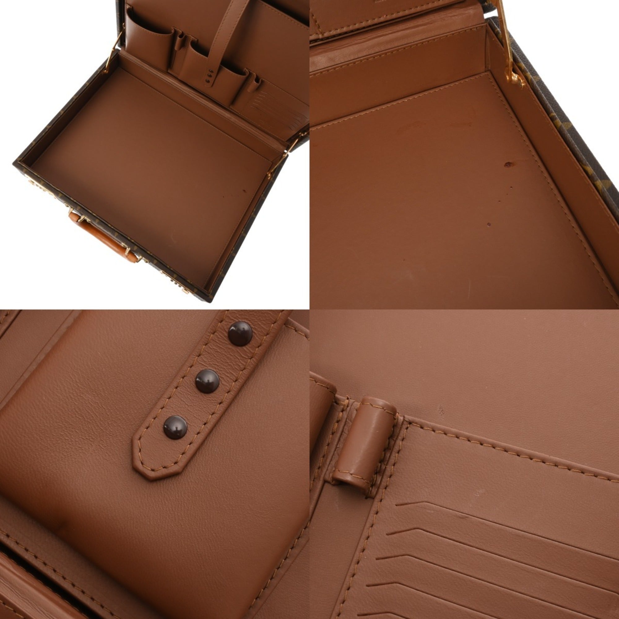 Louis Vuitton Brown Monogram Monogram Attaché Case (Pre-Owned)