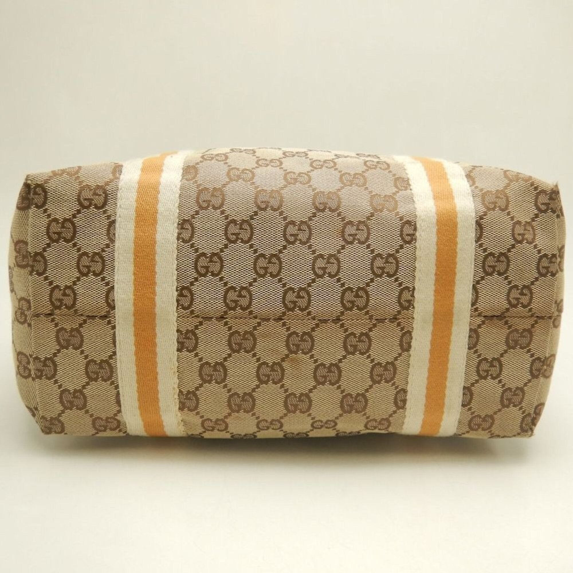 Gucci Beige Gg Canvas Tote Bag (Pre-Owned)