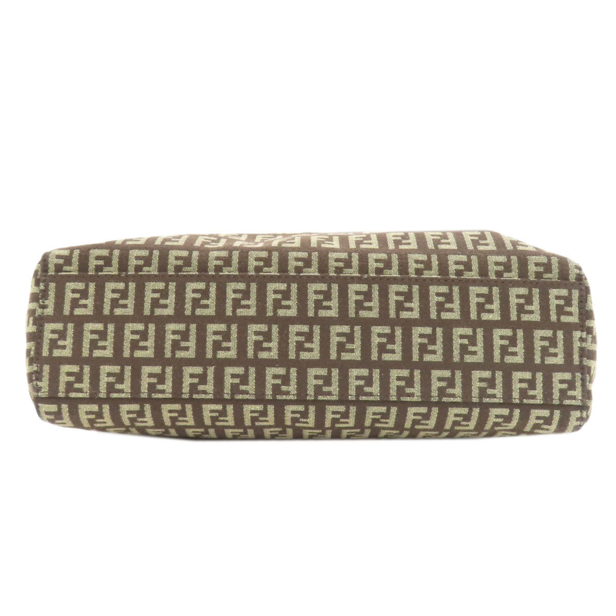 Fendi Brown Canvas Handbag (Pre-Owned)