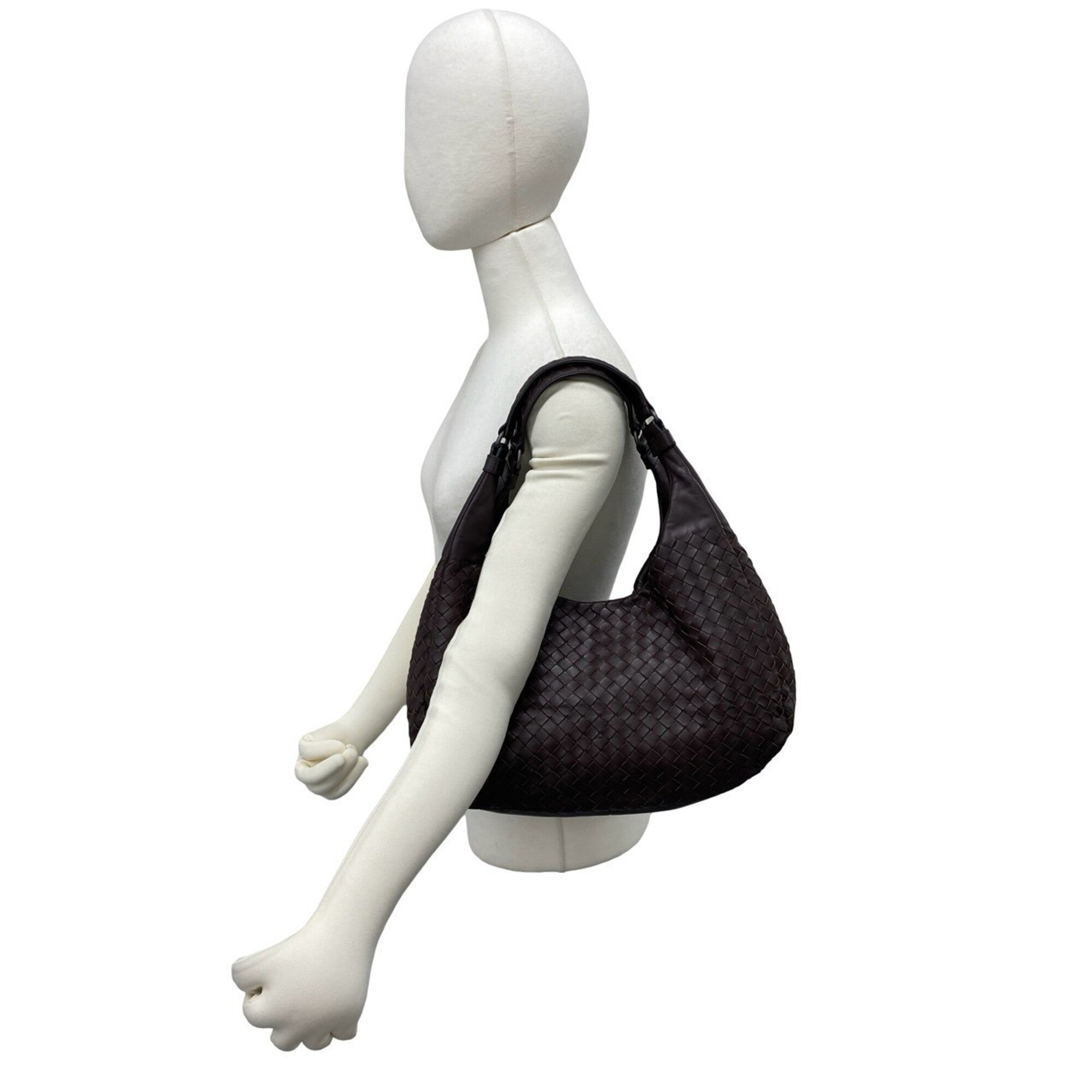 Bottega Veneta Brown Leather Shoulder Bag (Pre-Owned)