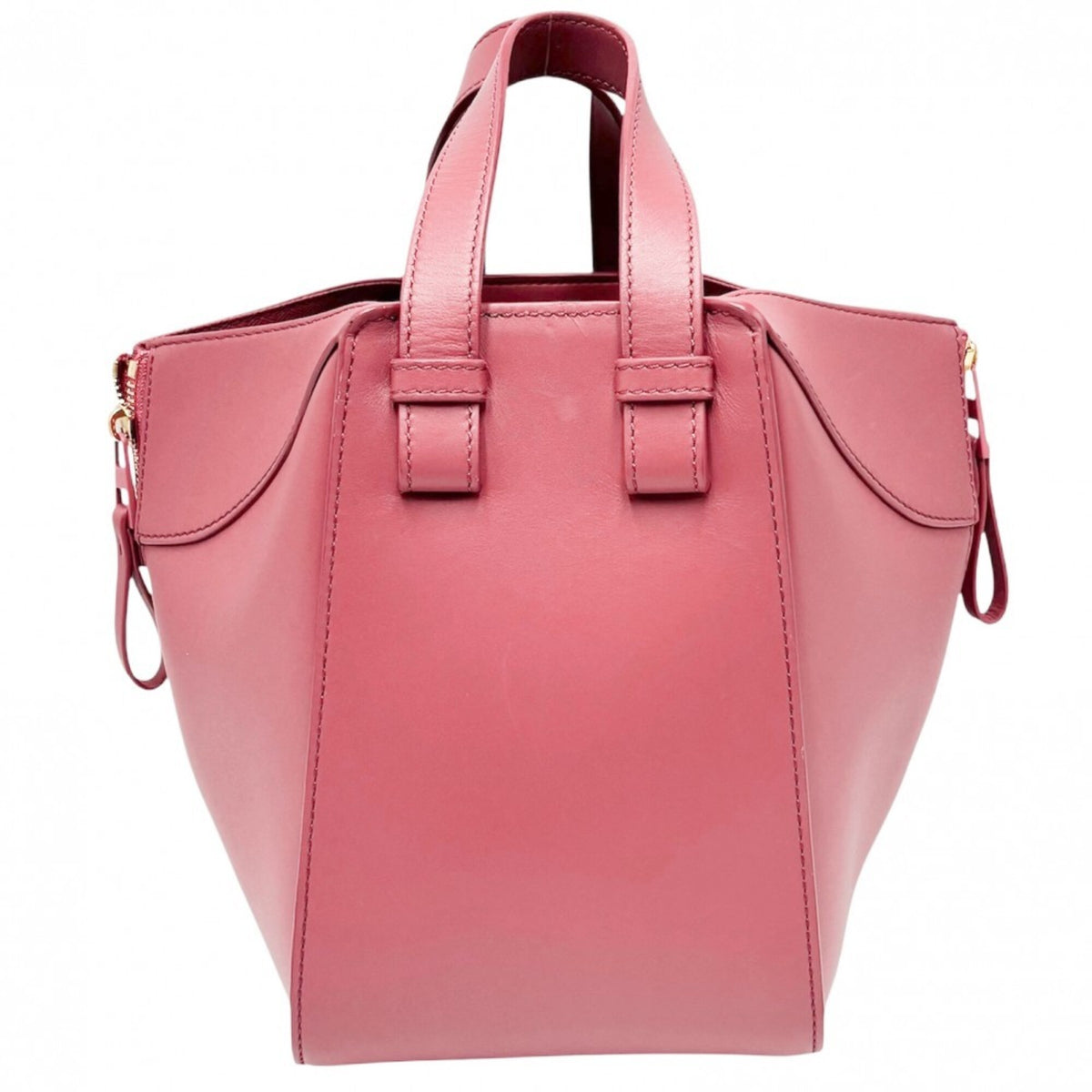 Loewe Pink Purple Leather Handbag Shoulder Bag (Pre-Owned)