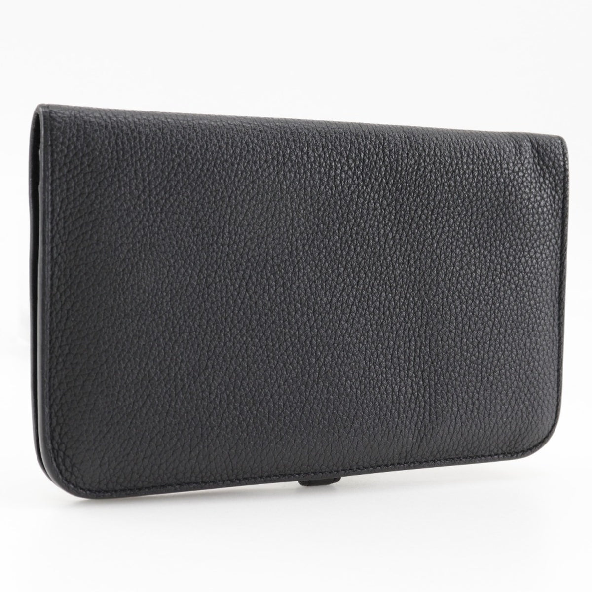 Hermes Black Togo Leather Wallet (Bi-Fold) (Pre-Owned)