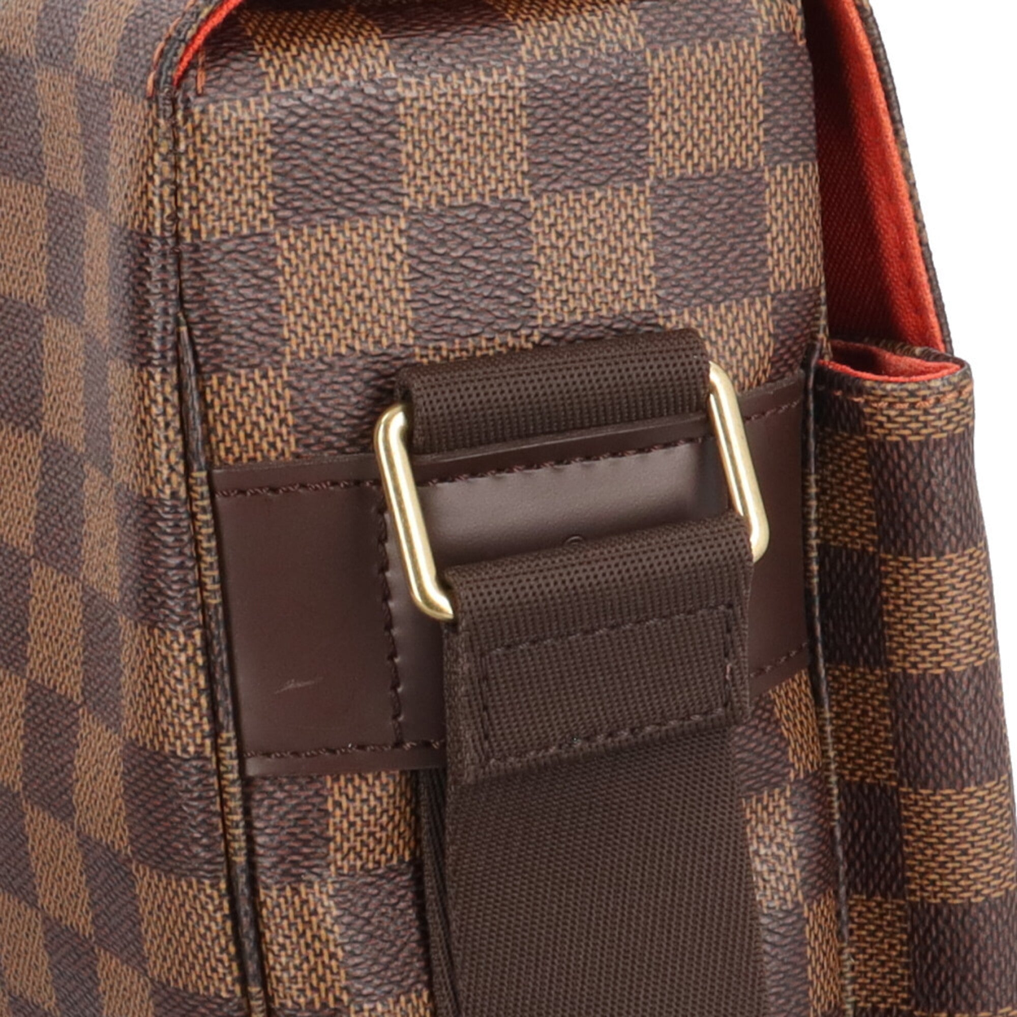 Louis Vuitton Damier Brown Damier Canvas Handbag Shoulder Bag (Pre-Owned)