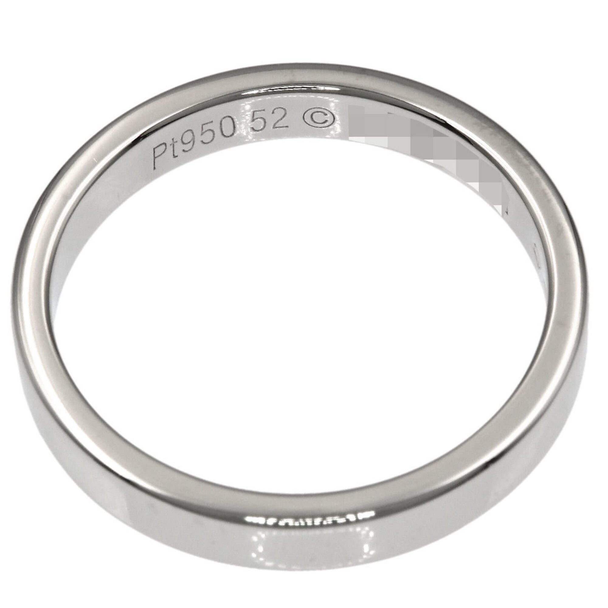 Cartier Platinum 950 Band Ring (Pre-Owned)