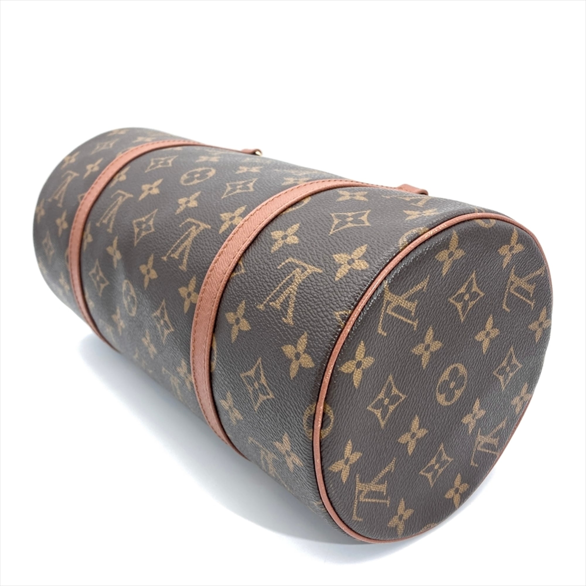Louis Vuitton Brown Monogram Canvas Handbag Pouch (Pre-Owned)