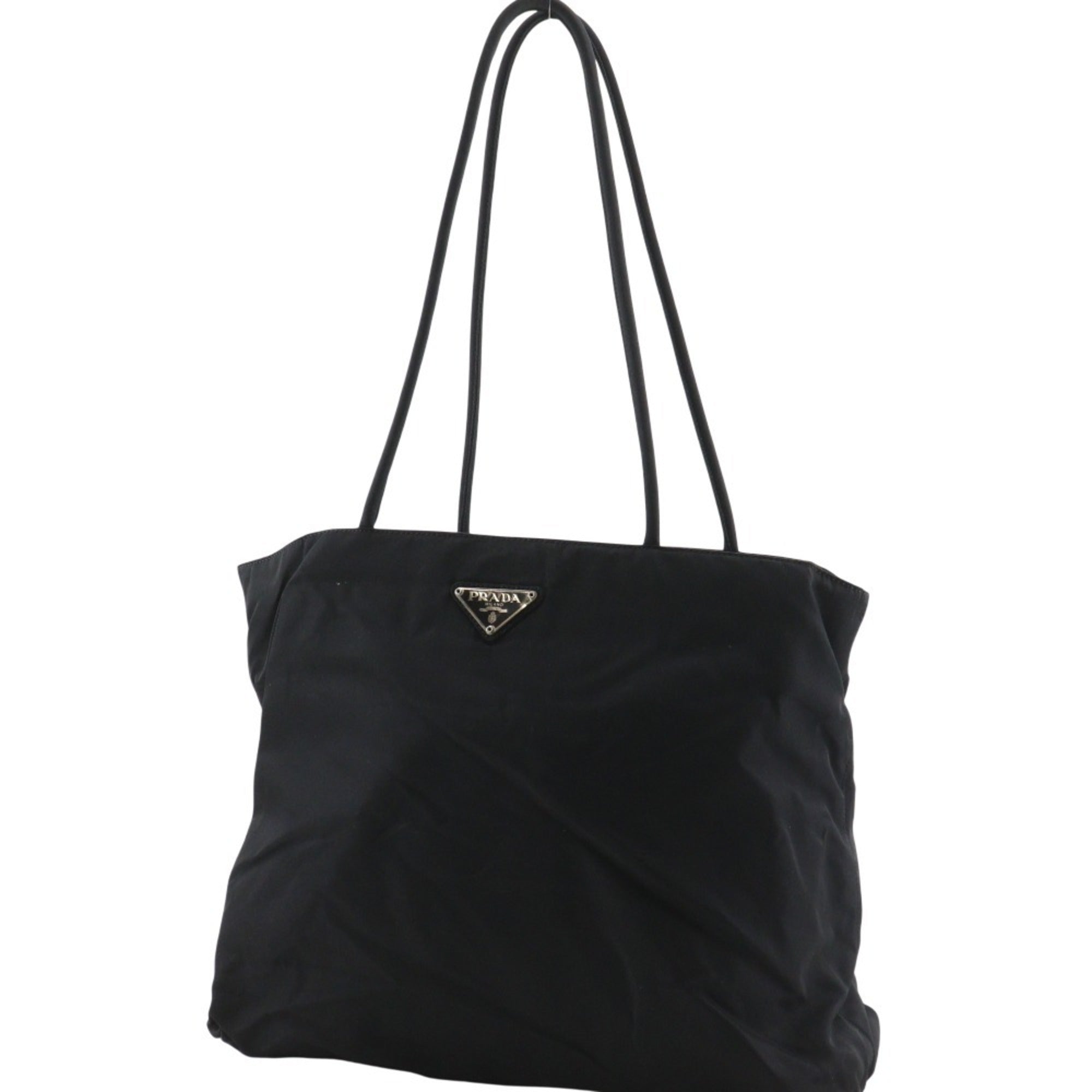Prada Black Nylon Tote Bag (Pre-Owned)