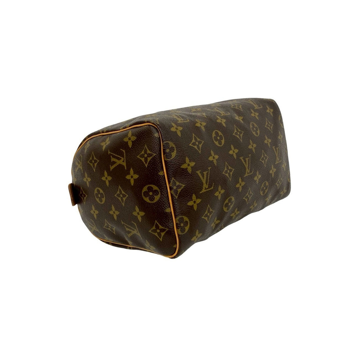 Louis Vuitton Brown Leather Pvc Boston Bag Handbag (Pre-Owned)