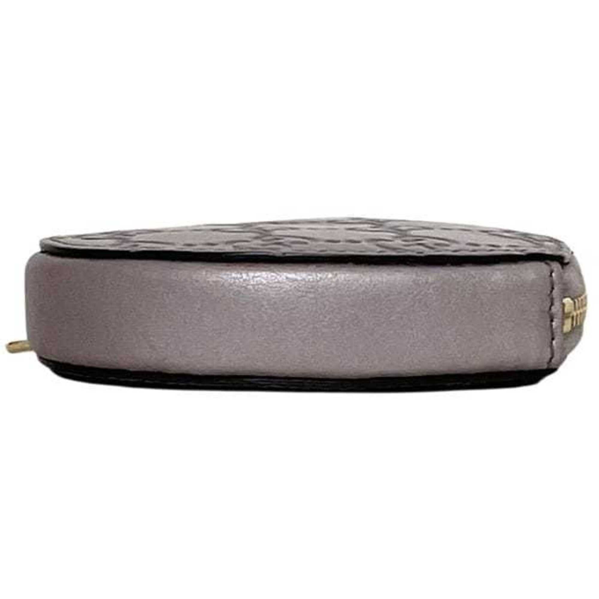 Gucci Purple Leather Coin Purse/Coin Case (Pre-Owned)