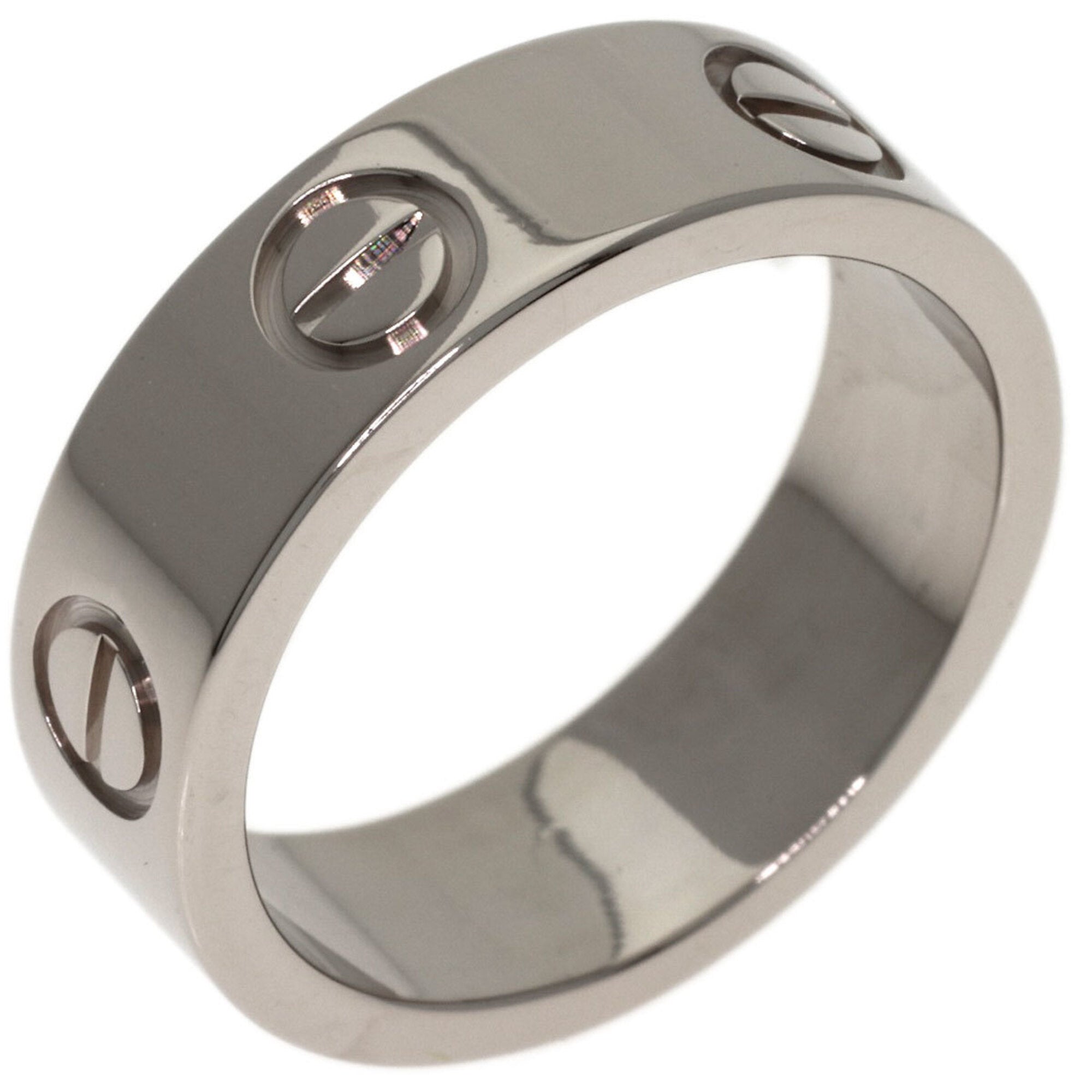 Cartier Love White Gold (18K) Band Ring (Pre-Owned)
