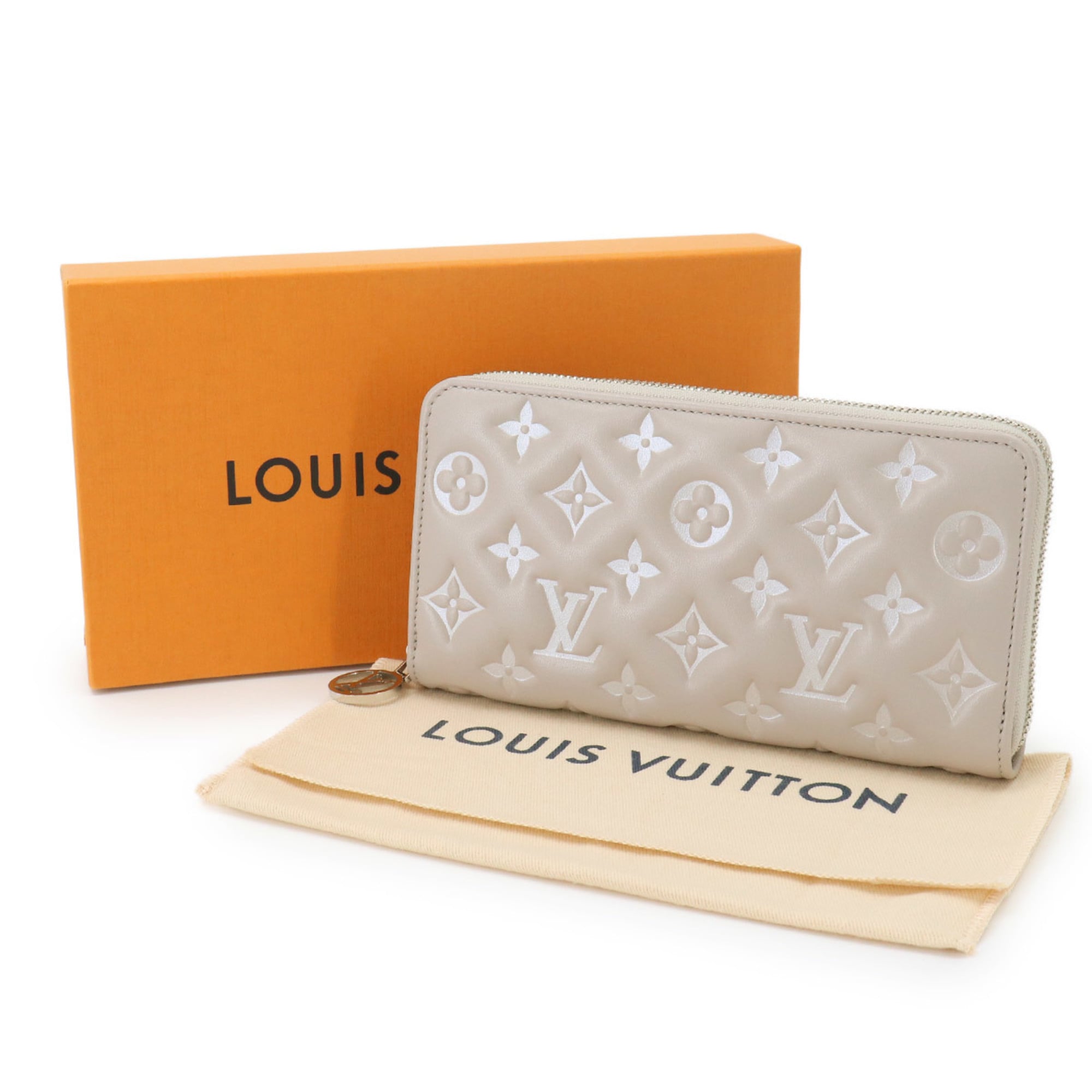 Louis Vuitton Monogram Leather Coin Purse/Coin Case (Pre-Owned)