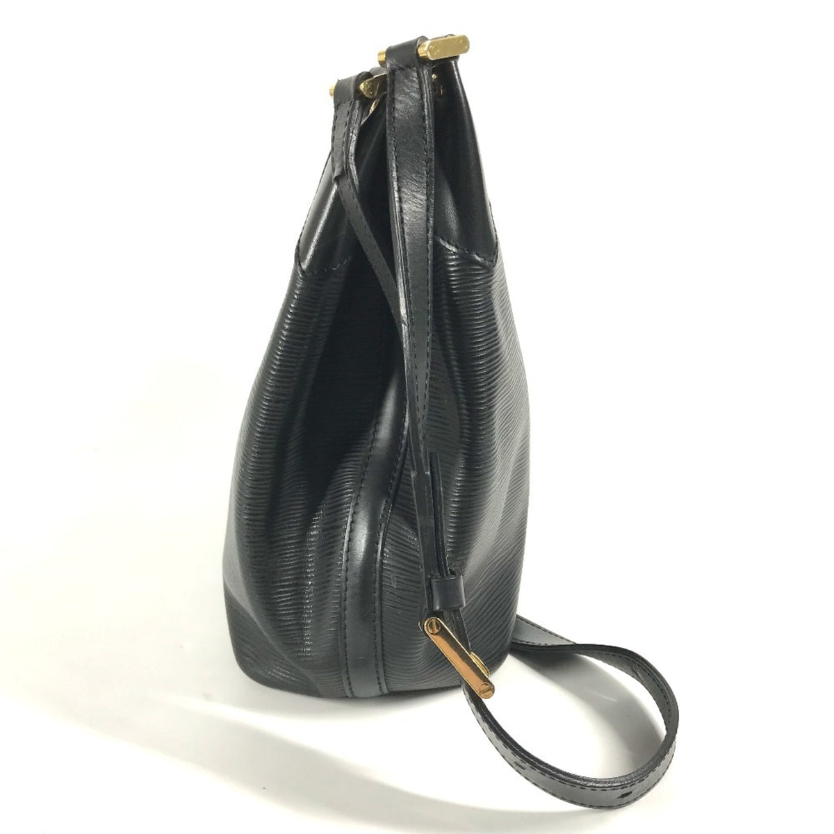 Louis Vuitton Black Epi Leather Shoulder Bag Tote Bag (Pre-Owned)