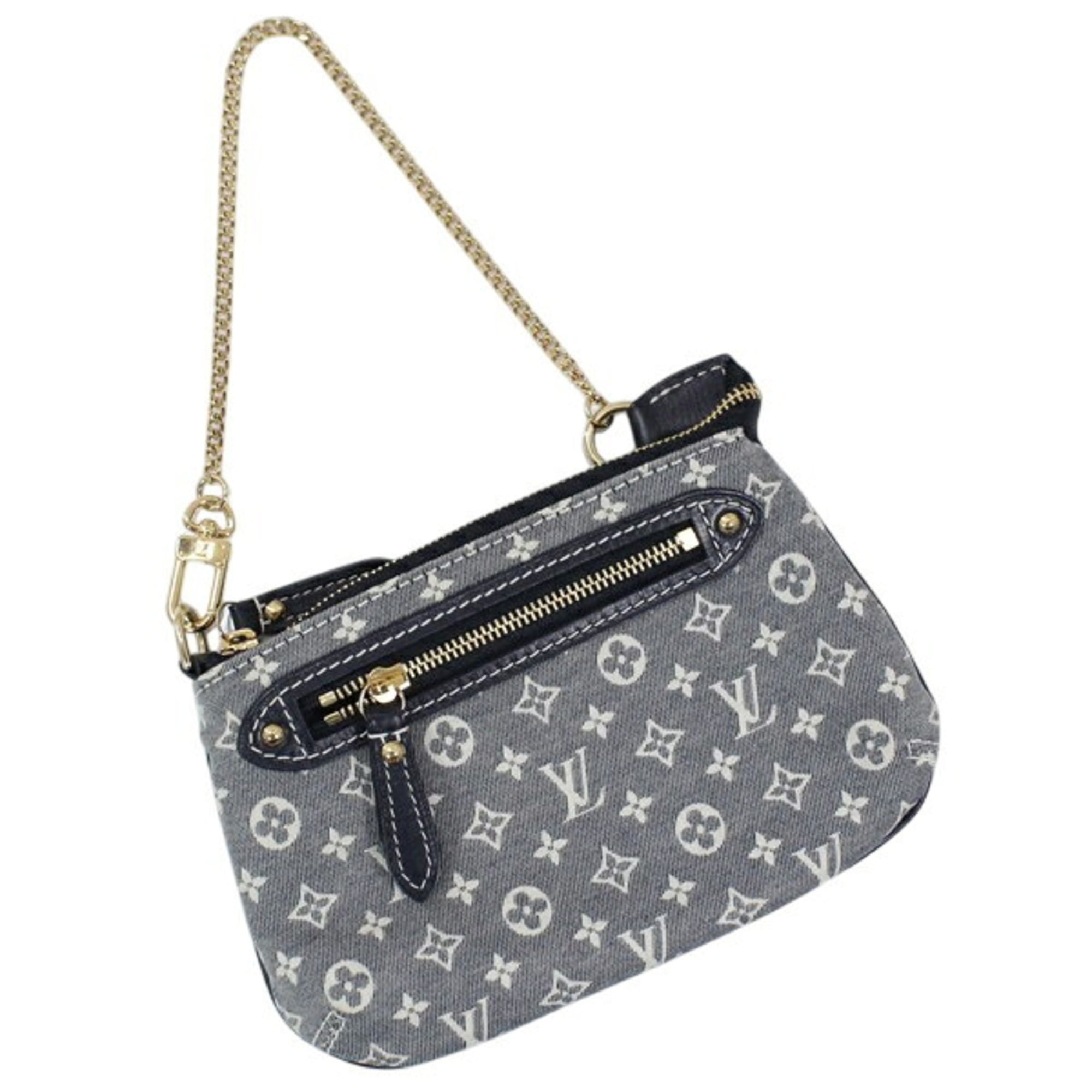 Louis Vuitton Ancre Monogram Navy Canvas Monogram Idylle Handbag Pochette Pouch (Pre-Owned)