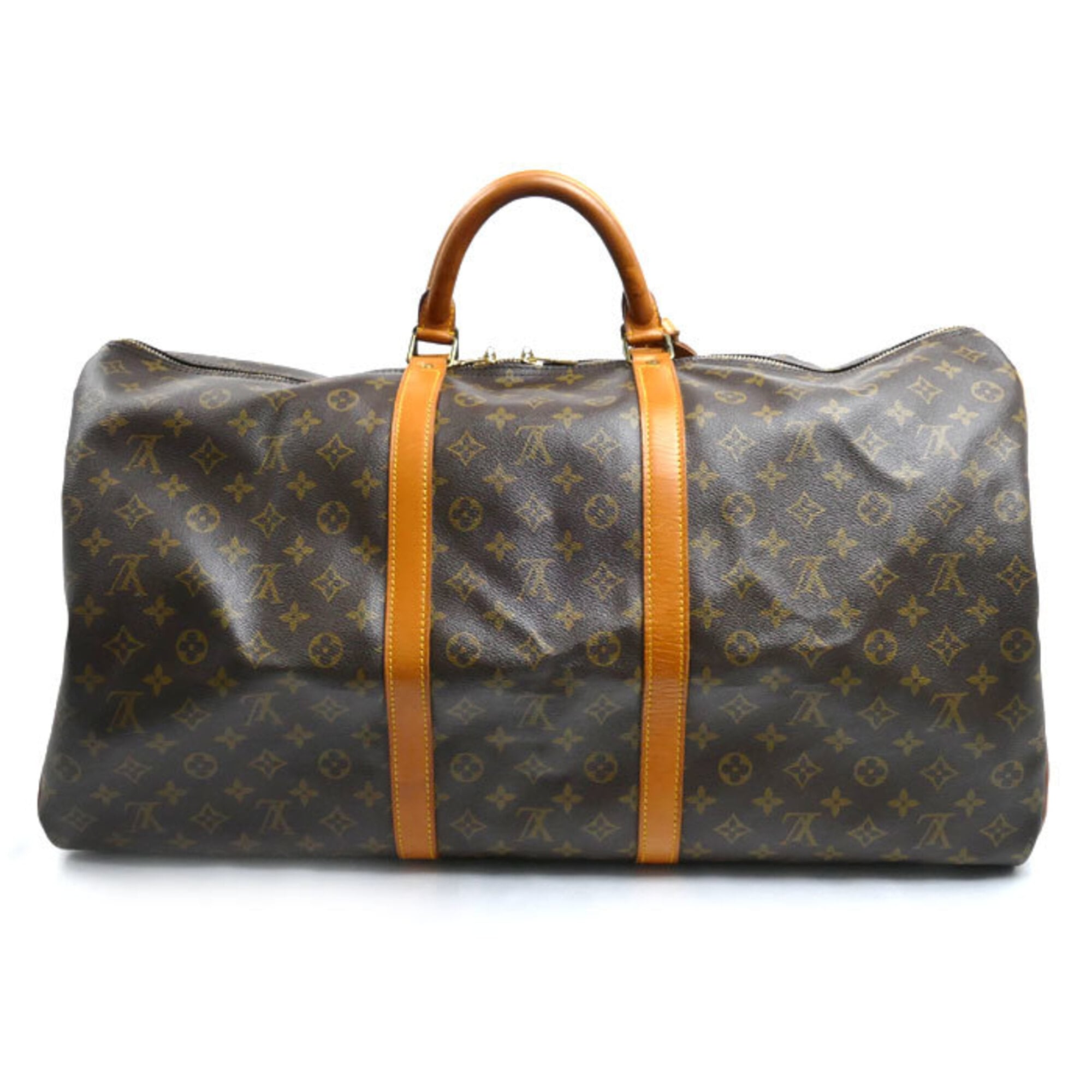 Louis Vuitton Brown Monogram Boston Bag (Pre-Owned)