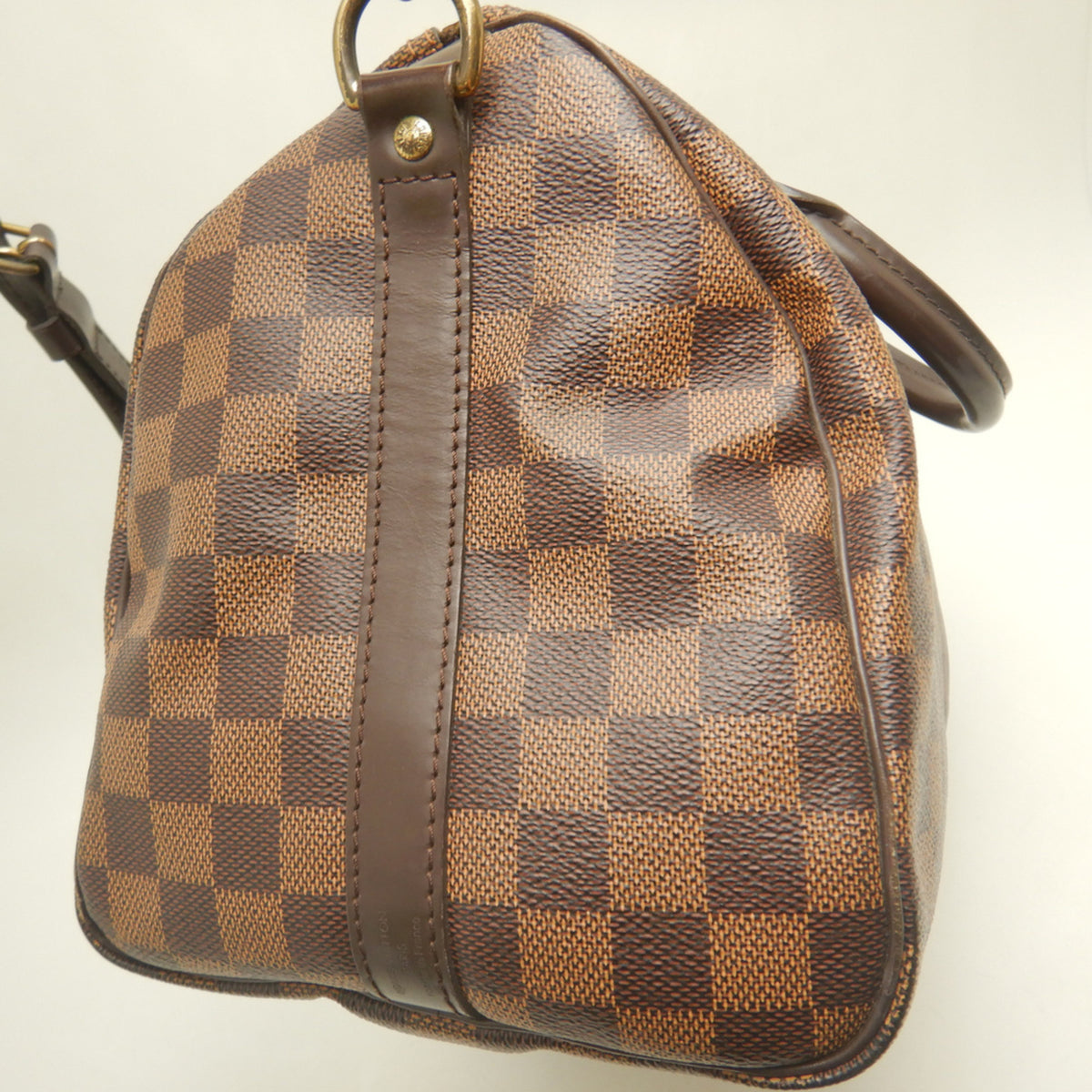 Louis Vuitton Ebene Damier Canvas Handbag (Pre-Owned)