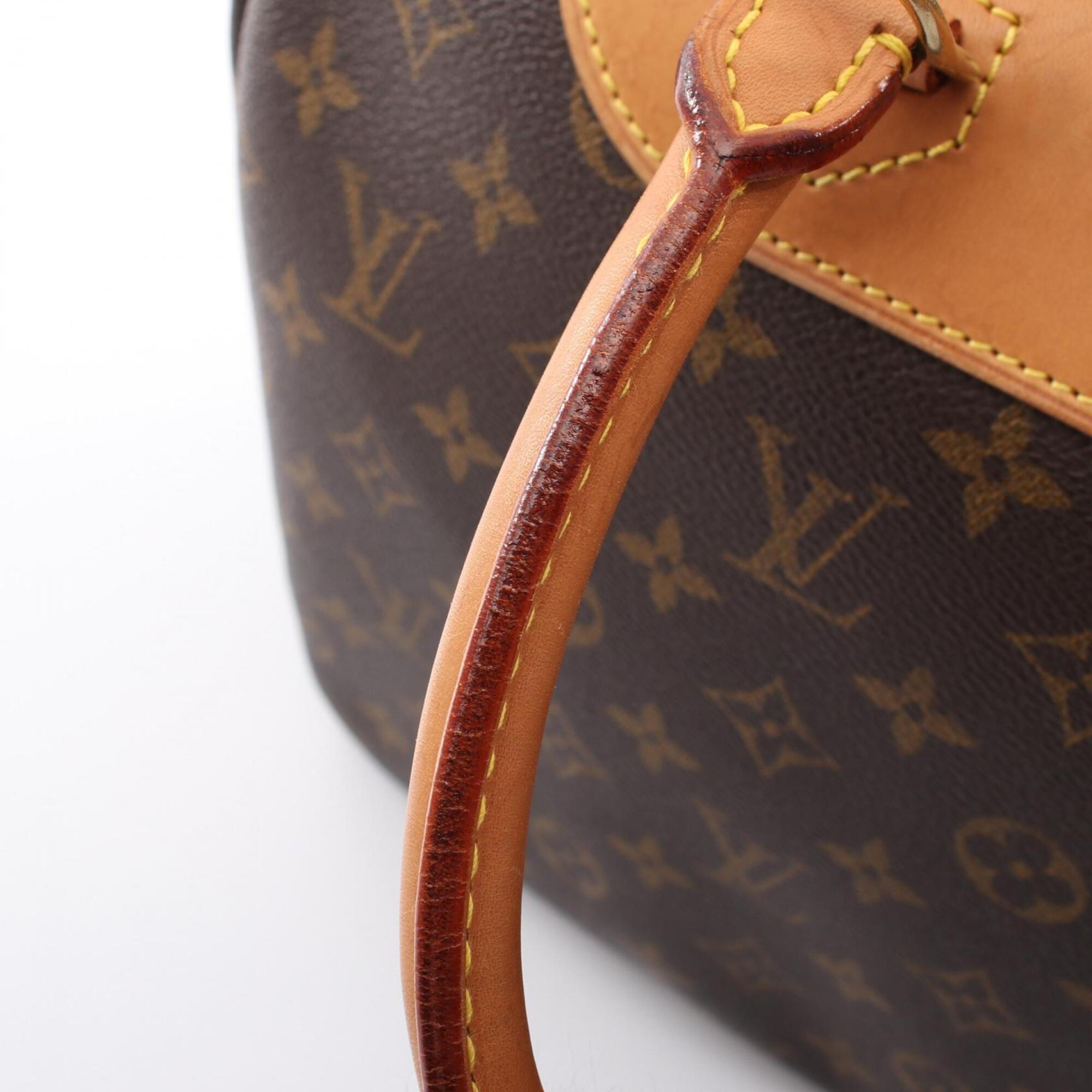 Louis Vuitton Brown Monogram Coated Canvas Handbag (Pre-Owned)