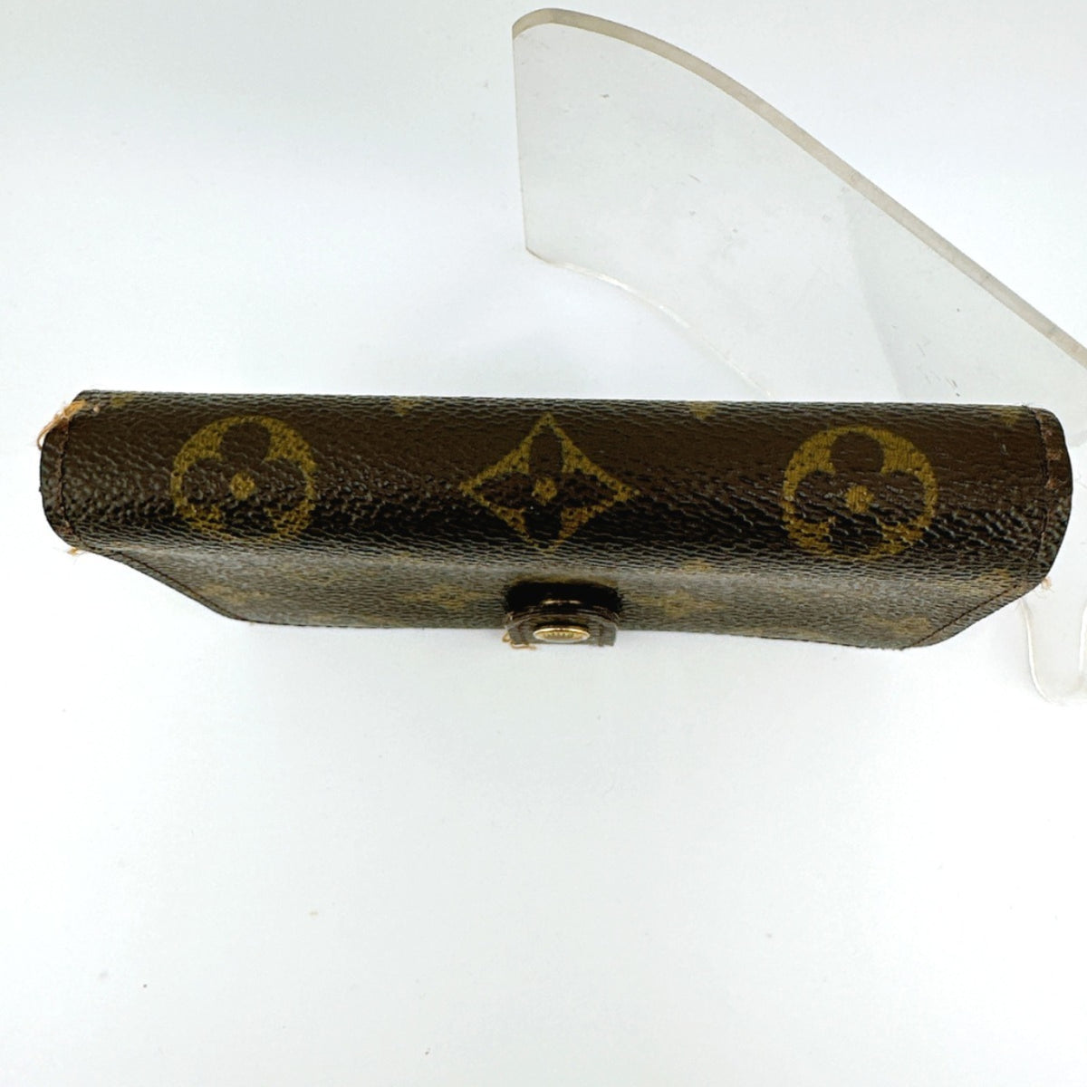 Louis Vuitton Brown Monogram Canvas Wallet (Bi-Fold) (Pre-Owned)