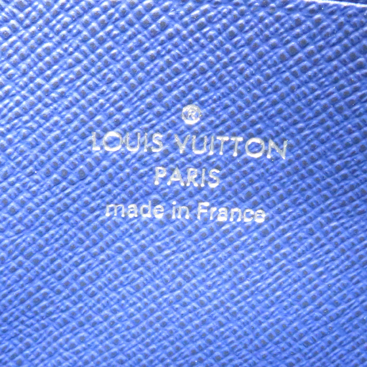 Louis Vuitton Blue Taigarama Pochette Pouch (Pre-Owned)