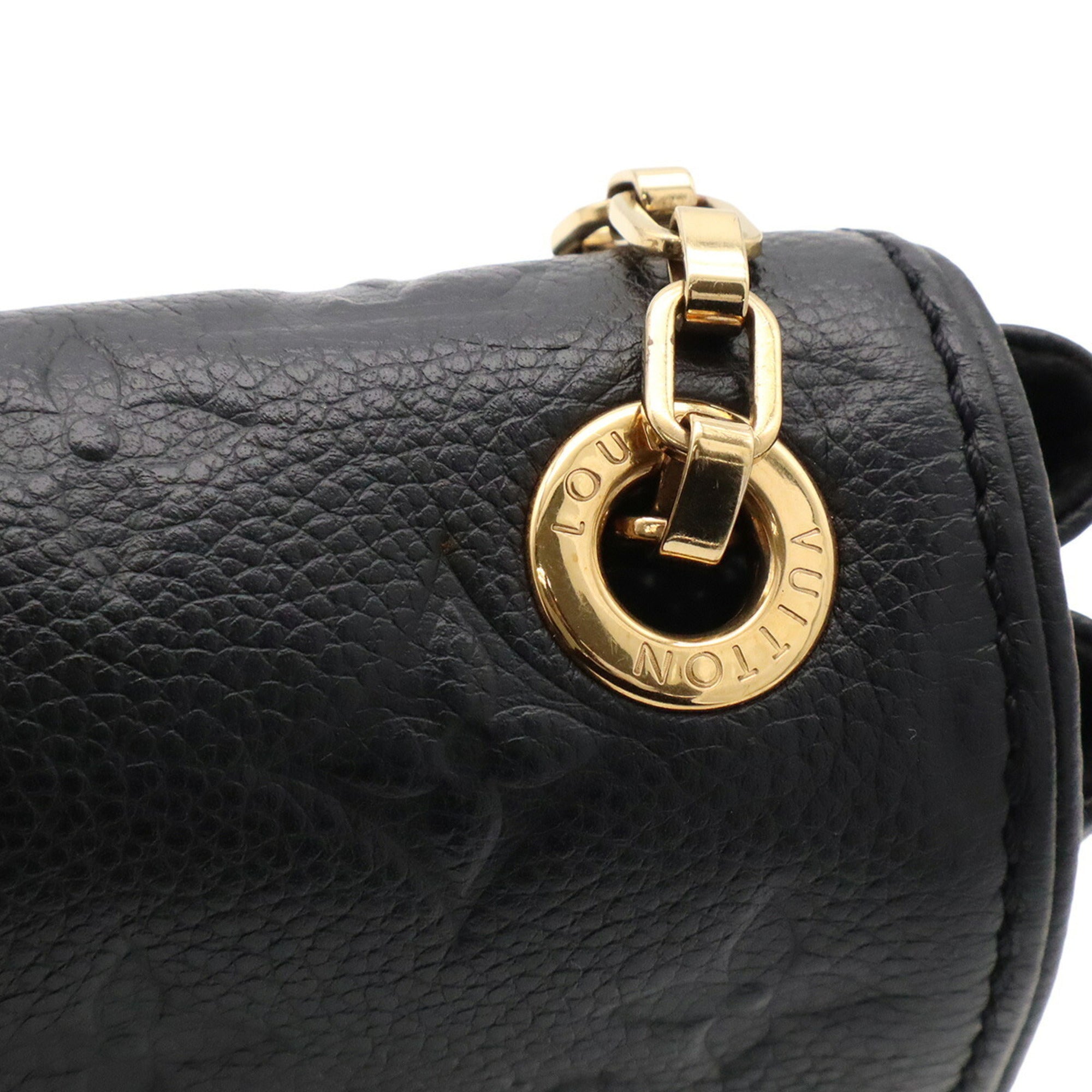Louis Vuitton Monogram Empreinte Black Noir Monogram Empreinte Shoulder Bag (Pre-Owned)