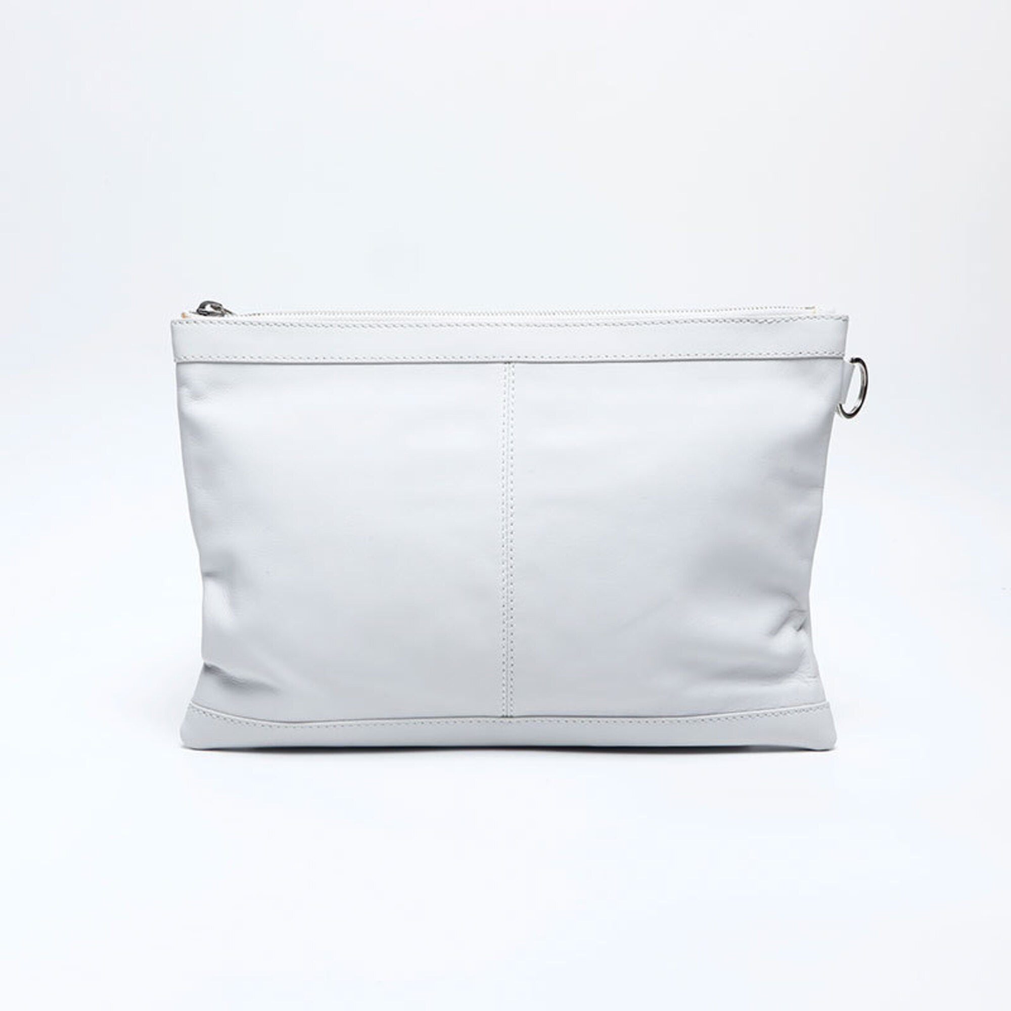 Balenciaga White Leather Clutch Bag (Pre-Owned)