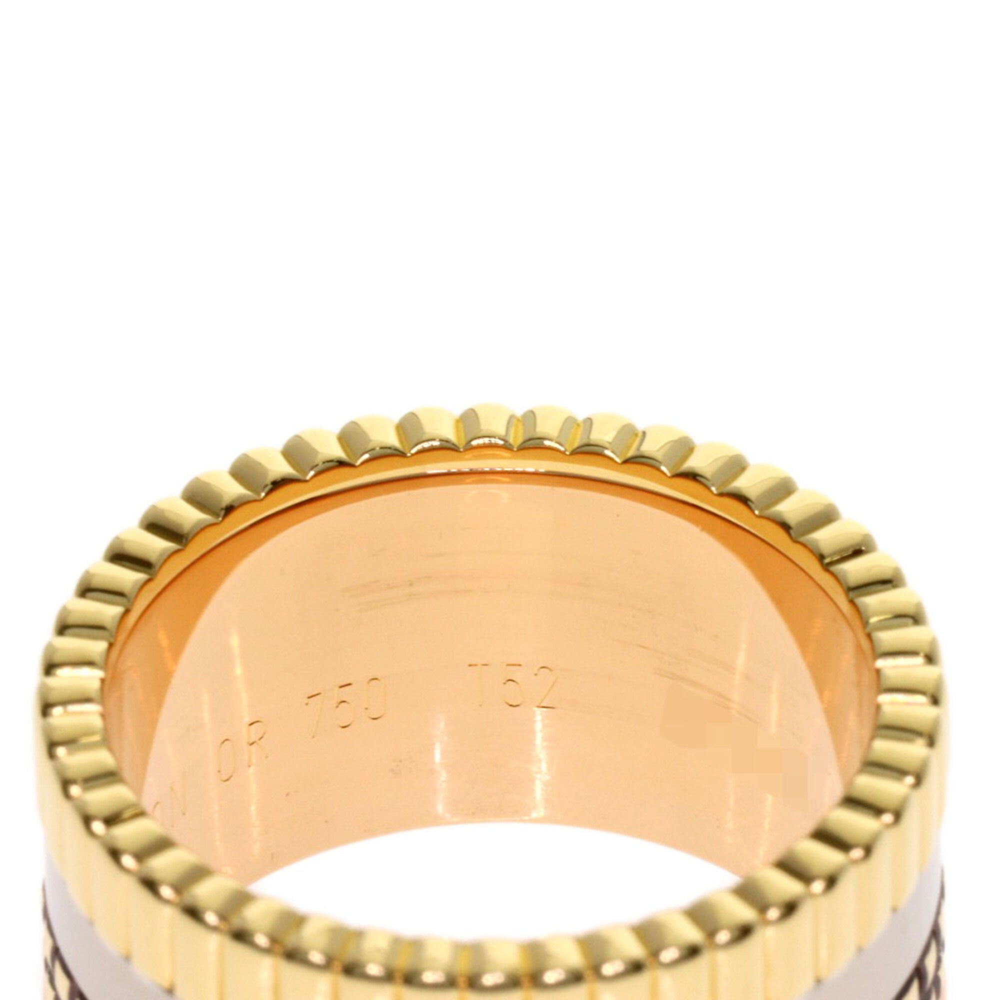 Boucheron Yellow Gold (18K) Pink Gold (18K) White Gold (18K) Band Ring (Pre-Owned)