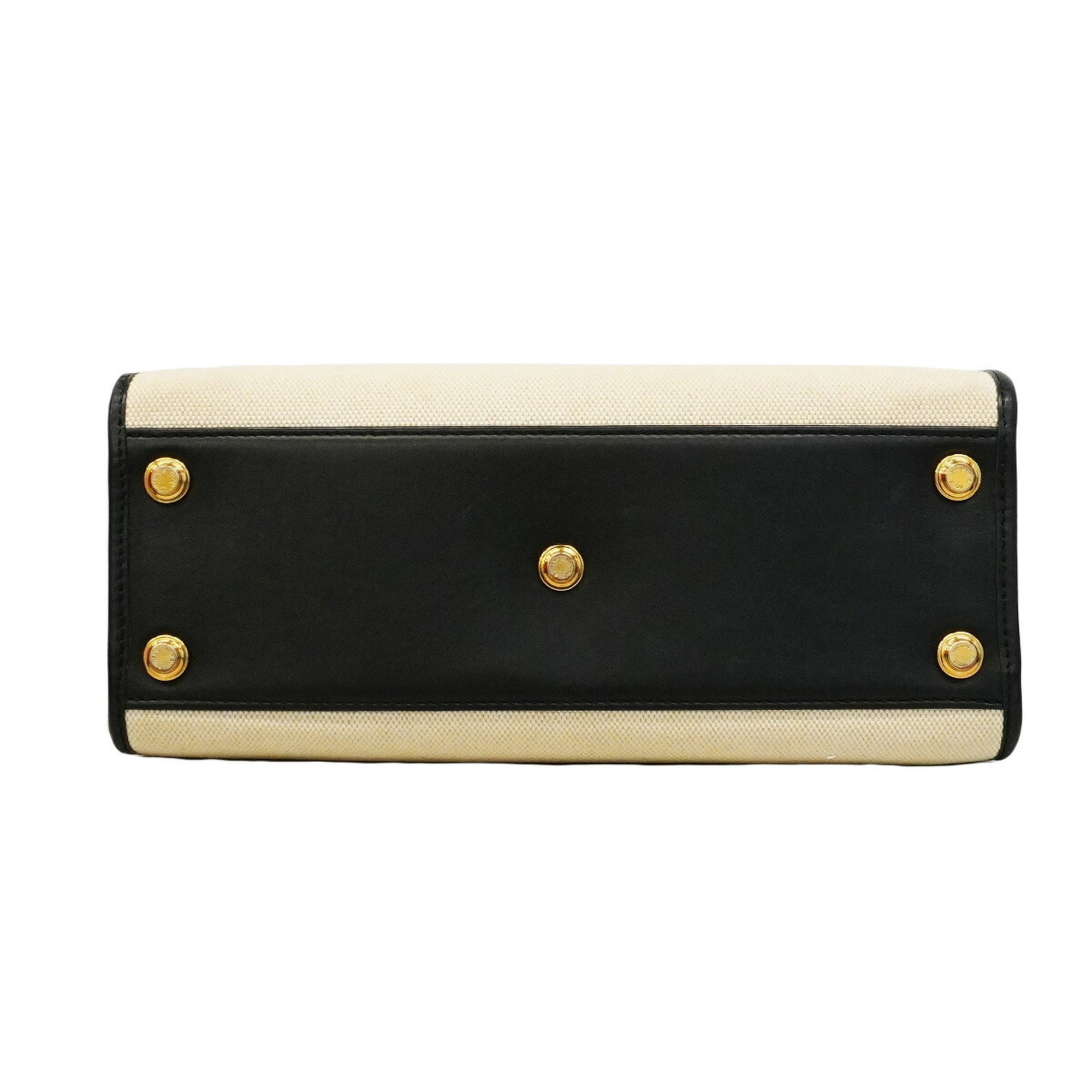 Louis Vuitton Black Off-White Handbag (Pre-Owned)