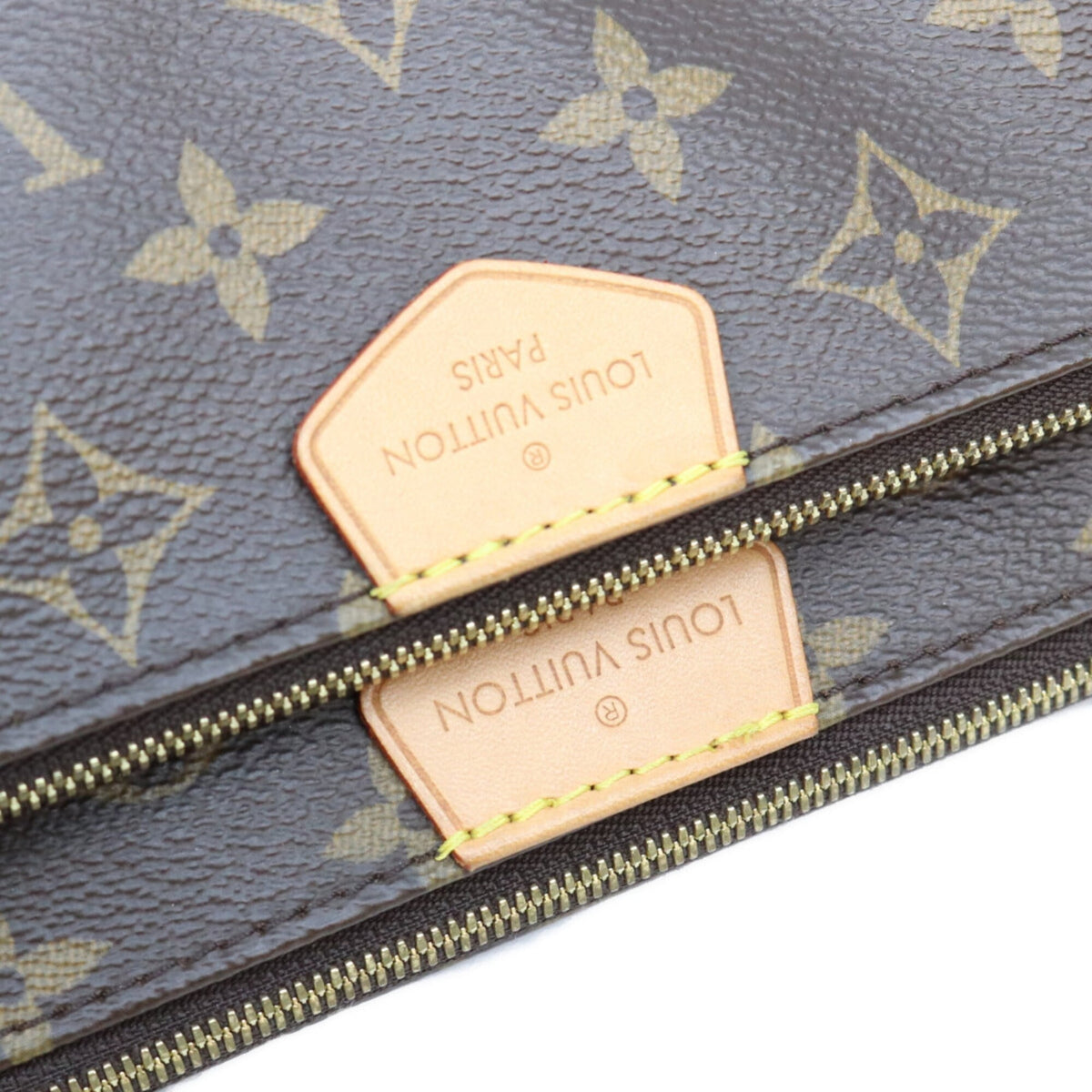 Louis Vuitton Brown Khaki Monogram Shoulder Bag (Pre-Owned)
