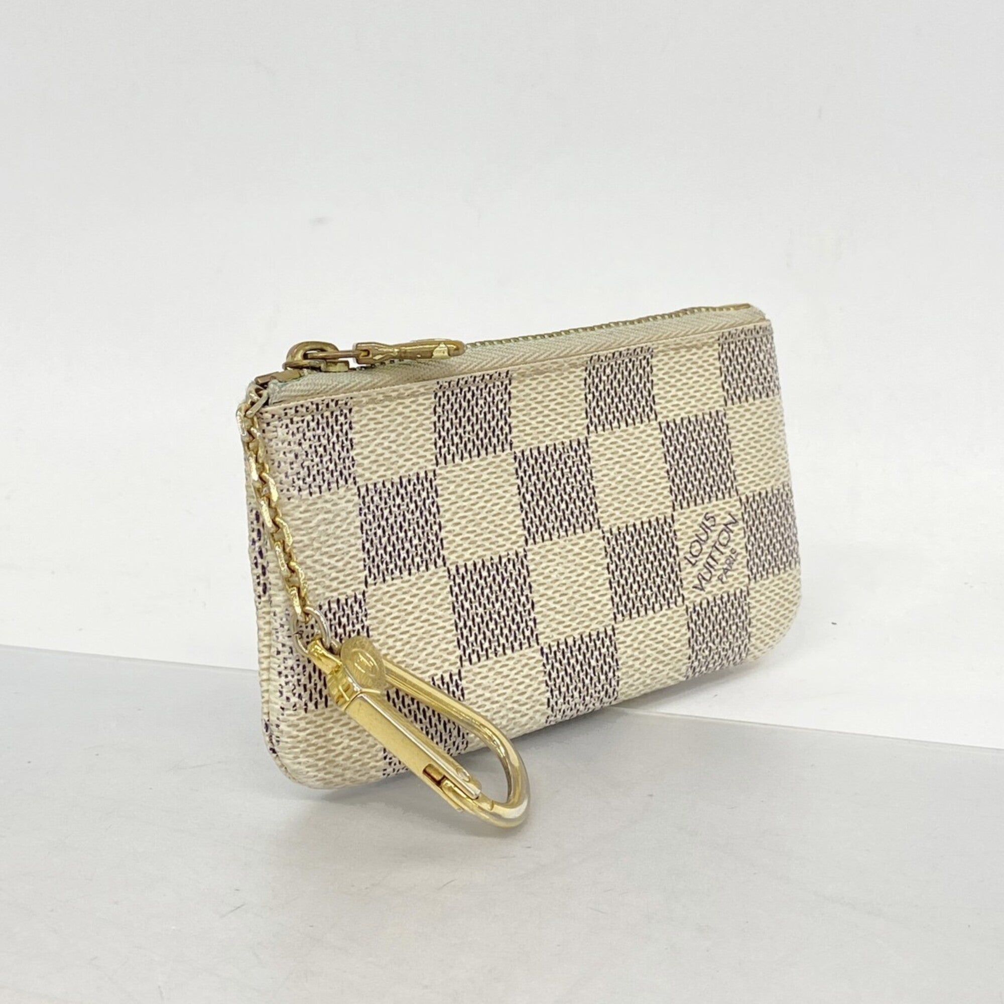 Louis Vuitton White Coin Purse/Coin Case (Pre-Owned)