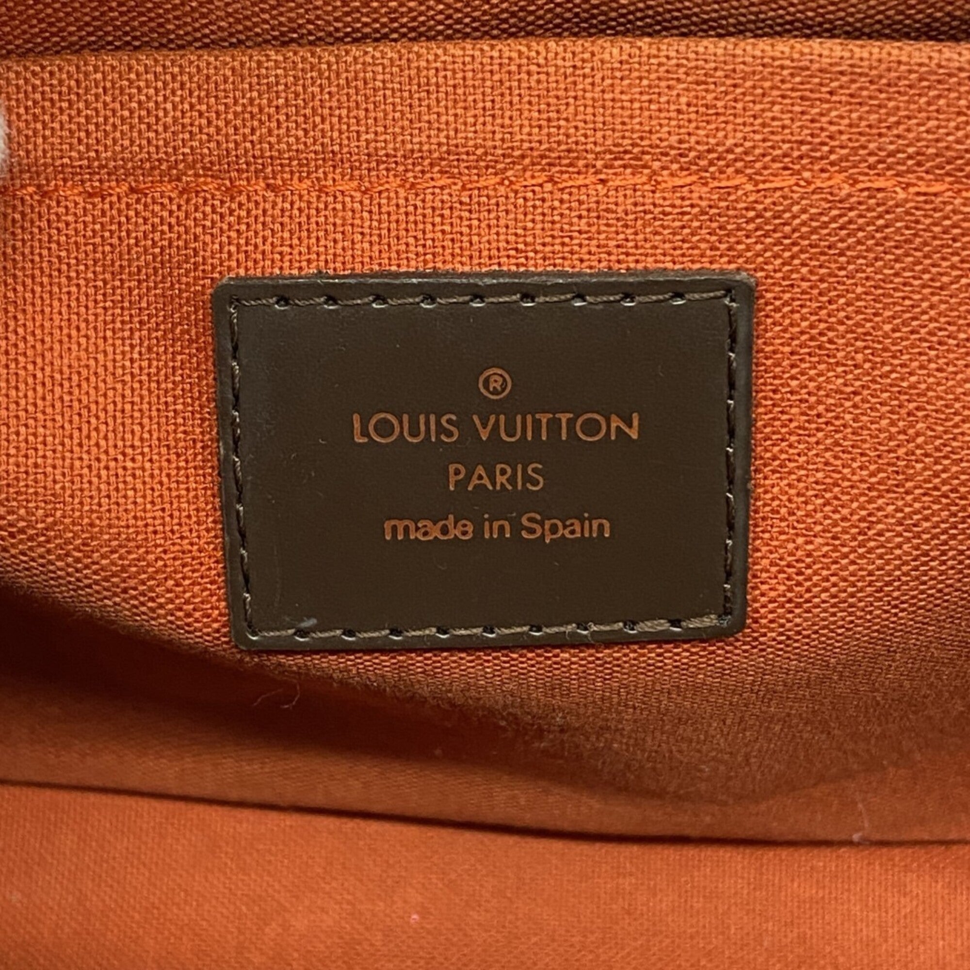Louis Vuitton Ebene Handbag (Pre-Owned)