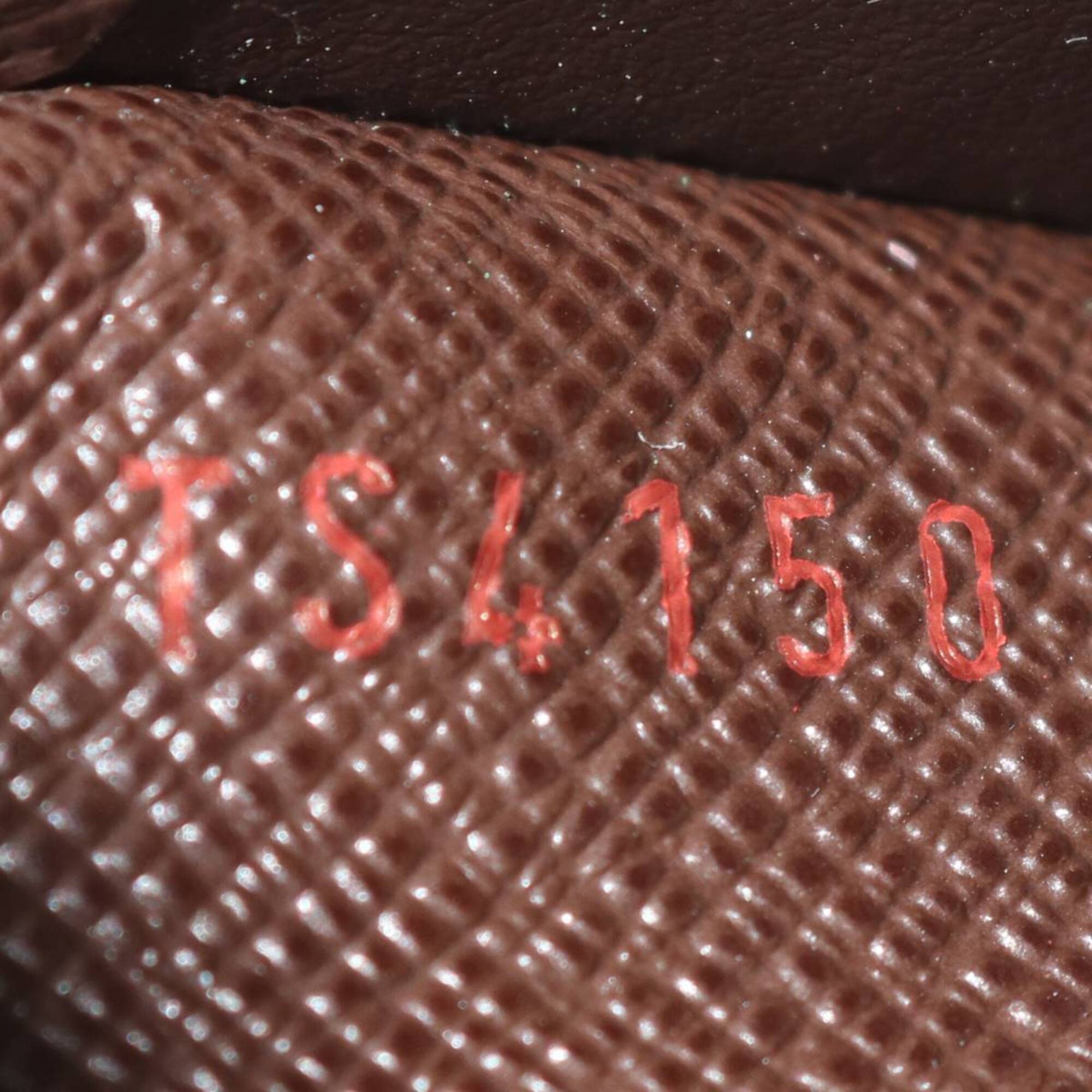 Louis Vuitton Damier Damier Canvas Ebene Long Wallet (Tri-Fold) (Pre-Owned)