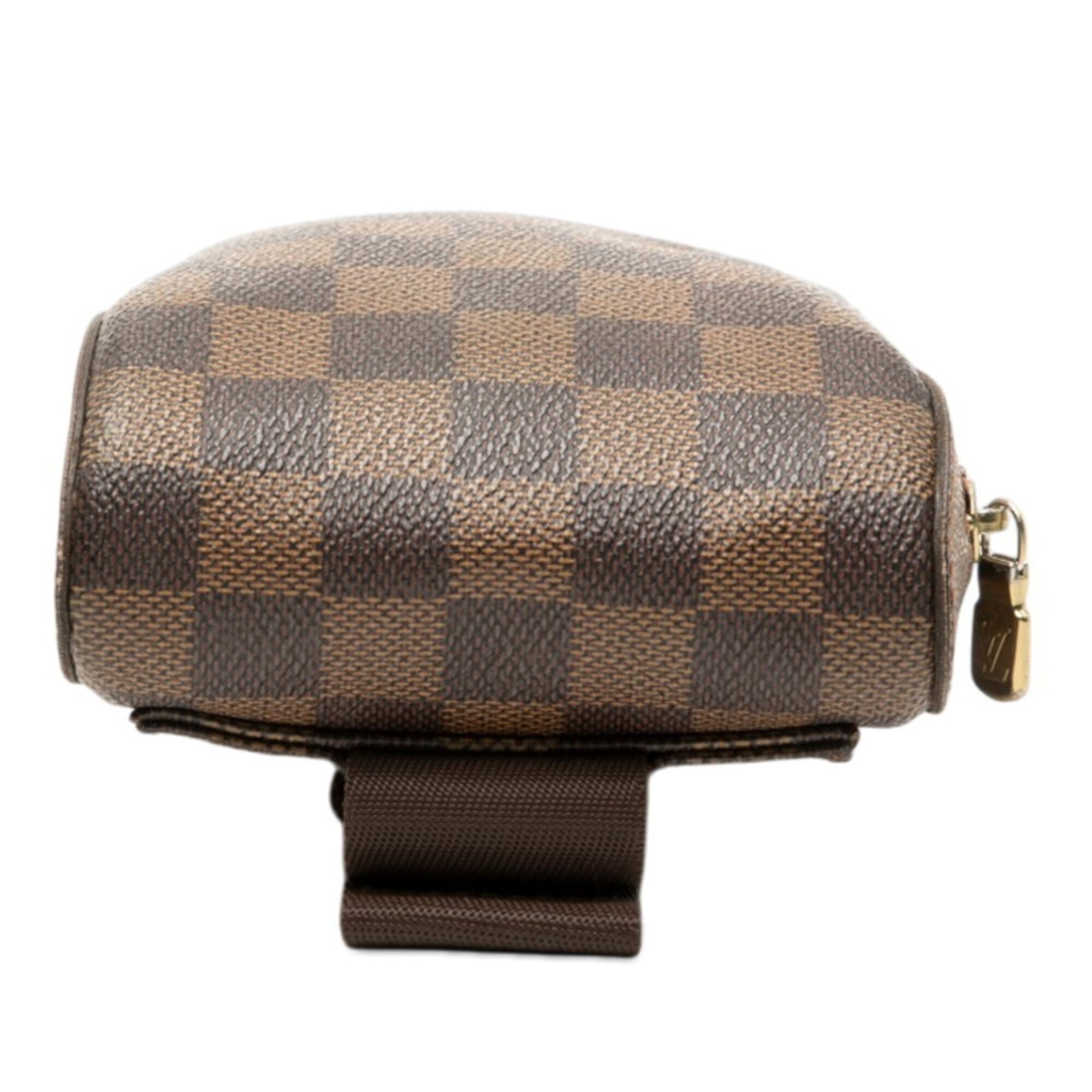 Louis Vuitton Damier Brown Pvc Leather Shoulder Bag Sling Bag (Pre-Owned)