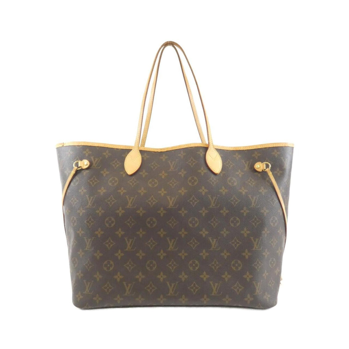 Louis Vuitton Marron Monogram Coated Canvas Handbag (Pre-Owned)