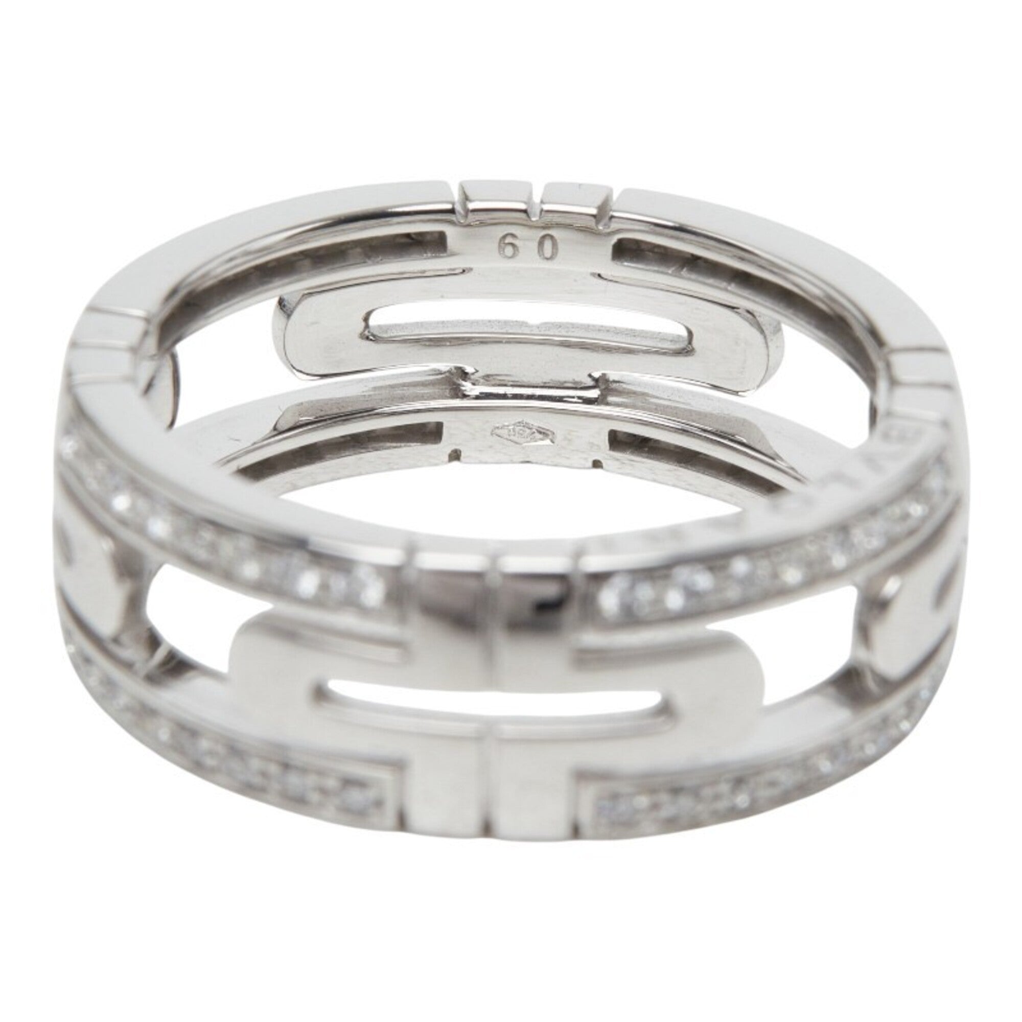 Bvlgari White Gold (18K) Band Ring (Pre-Owned)