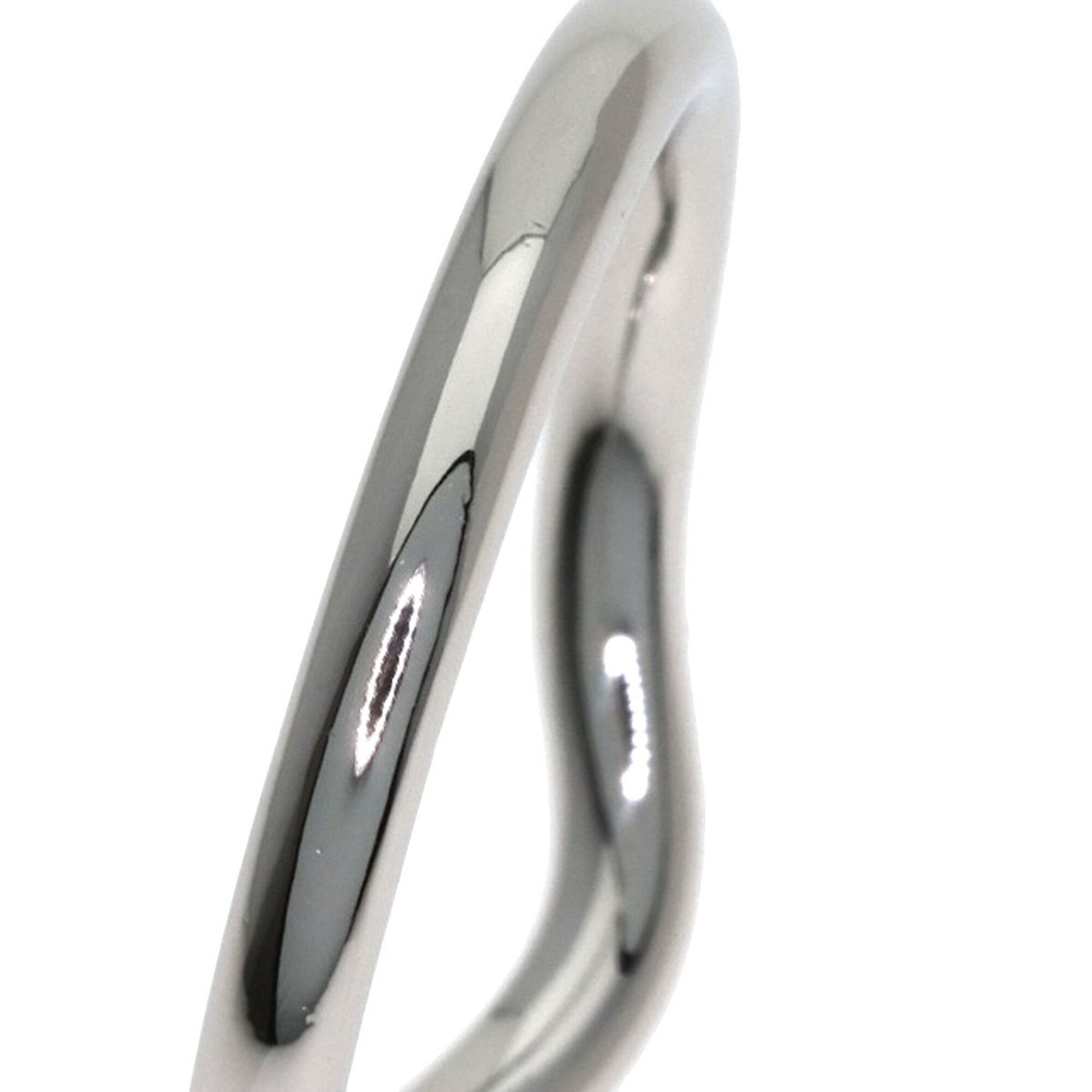 Tiffany Platinum Platinum 950 Band Ring (Pre-Owned)