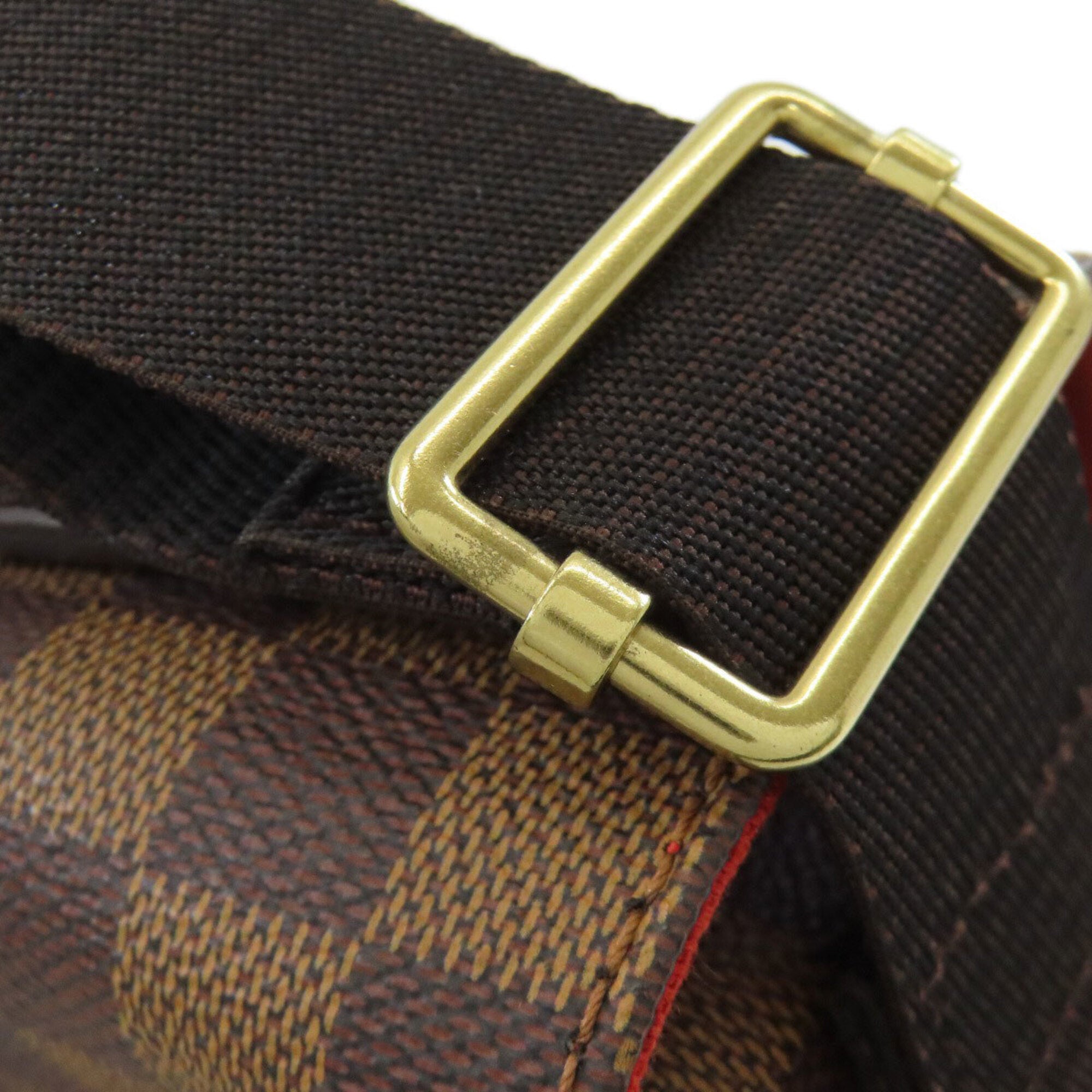Louis Vuitton Damier Canvas Ebene Damier Canvas Shoulder Bag (Pre-Owned)