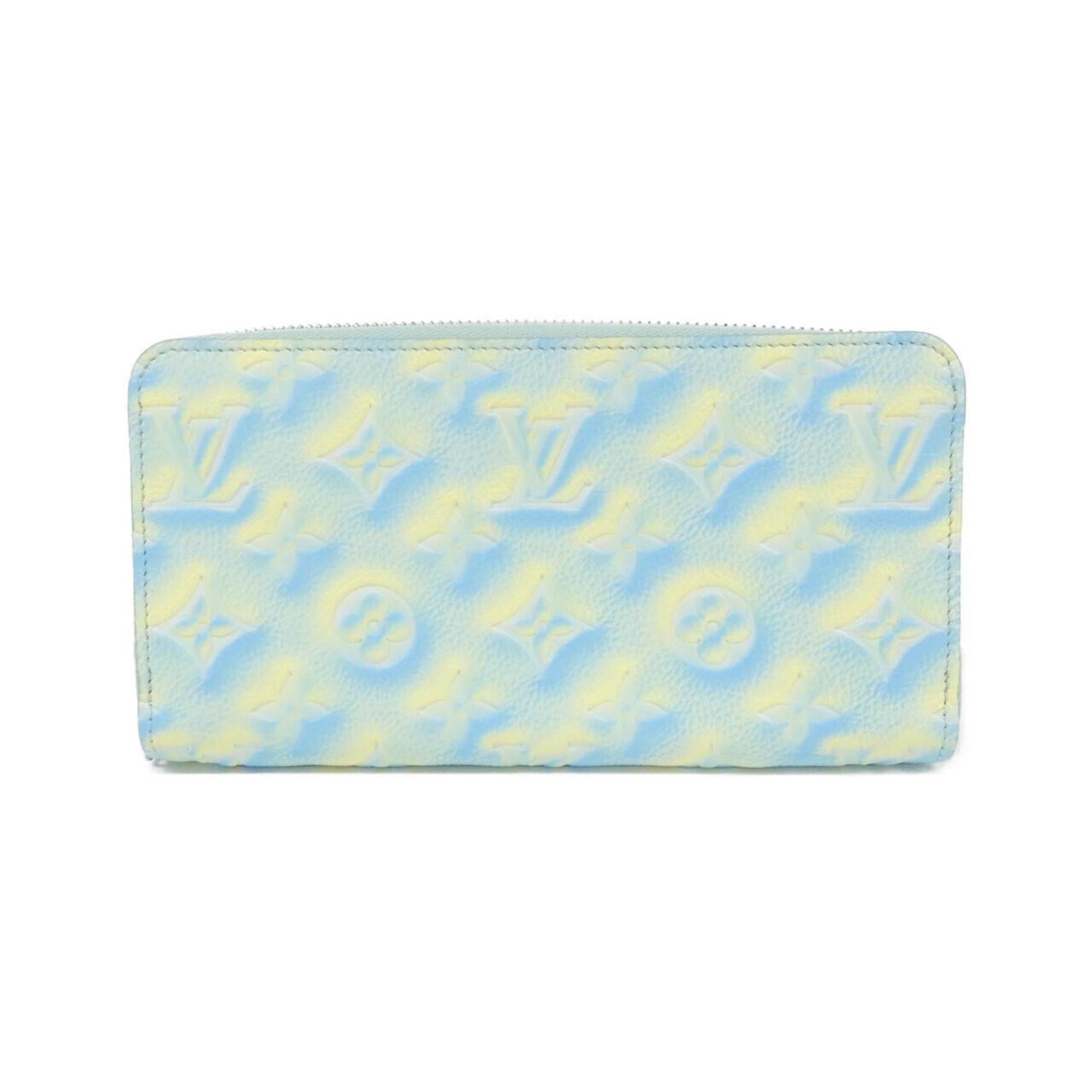 Louis Vuitton Monogram Empreinte Vert Leather Long Wallet (Bi-Fold) (Pre-Owned)