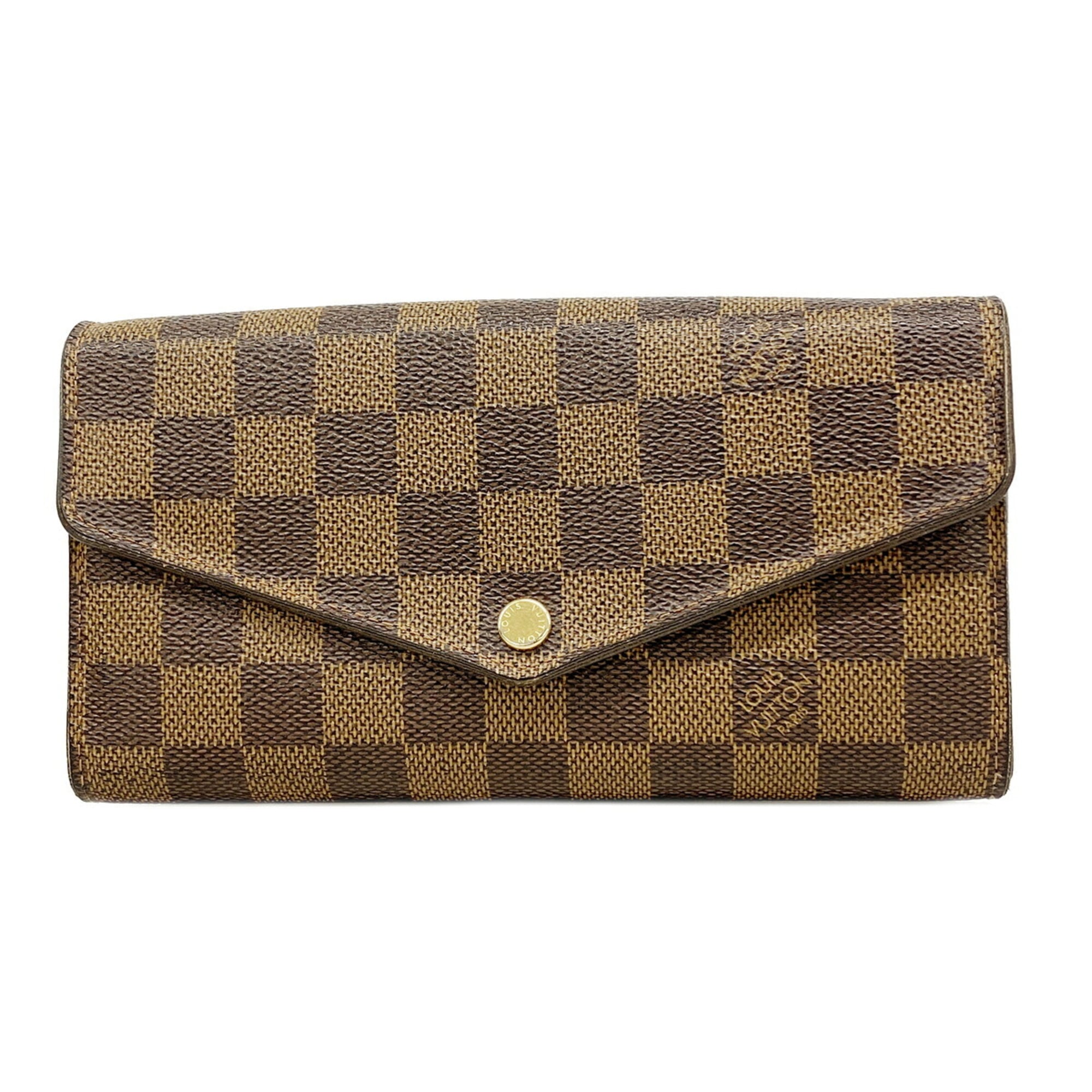 Louis Vuitton Ebene Long Wallet (Bi-Fold) (Pre-Owned)
