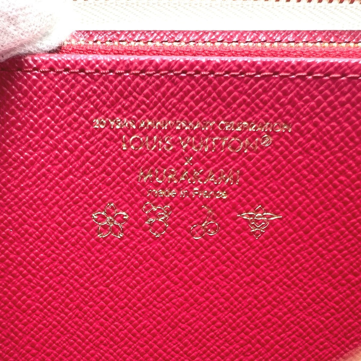 Louis Vuitton Monogram White Monogram Long Wallet (Bi-Fold) (Pre-Owned)