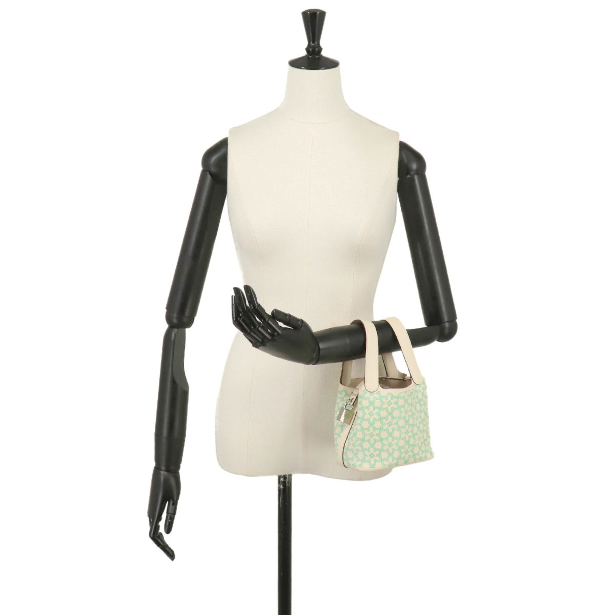 Hermes Vert Swift Leather Handbag (Pre-Owned)