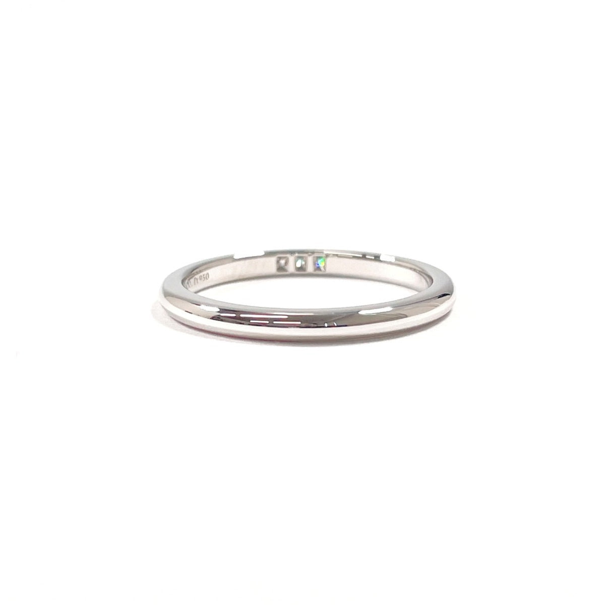 Tiffany Silver Platinum 950 Wedding Ring (Pre-Owned)