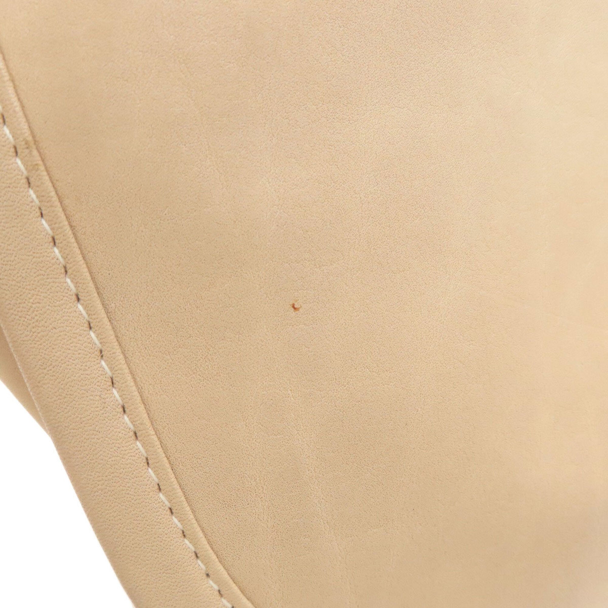 Christian Dior Beige Leather Handbag (Pre-Owned)