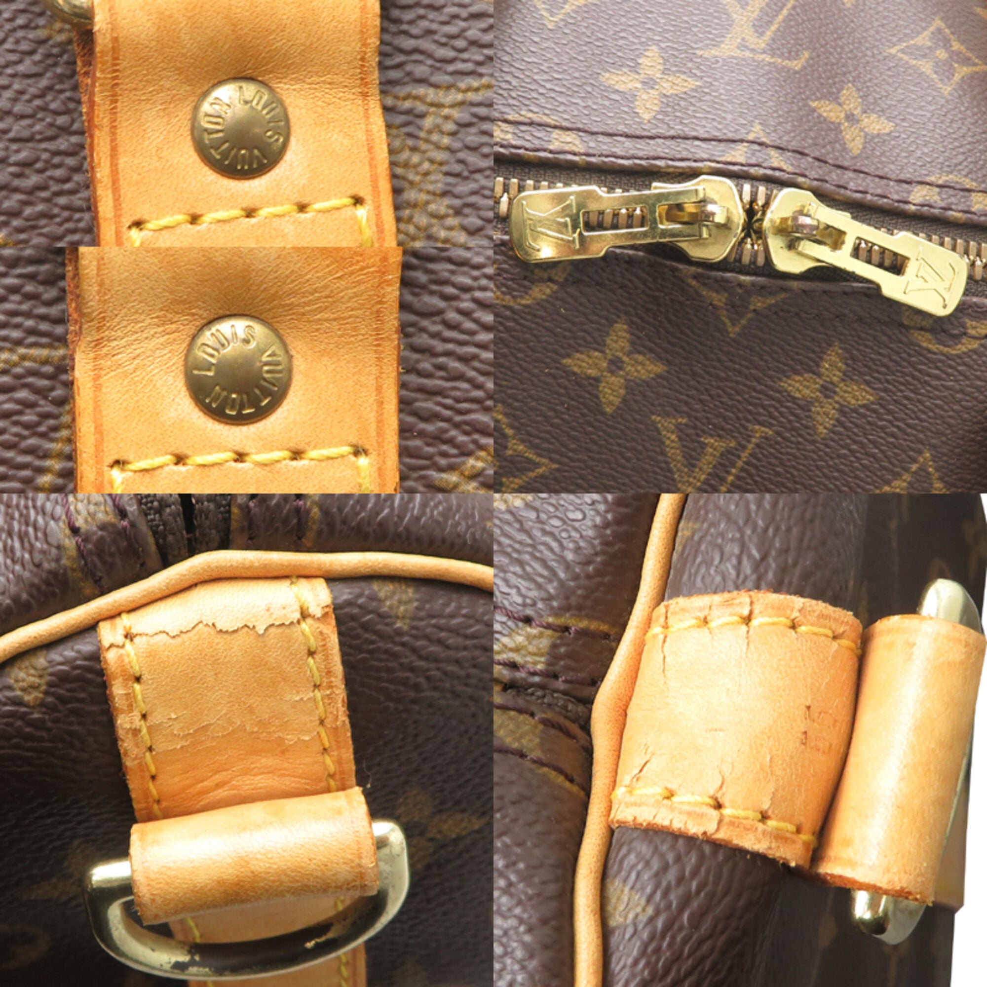 Louis Vuitton Brown Monogram Boston Bag (Pre-Owned)