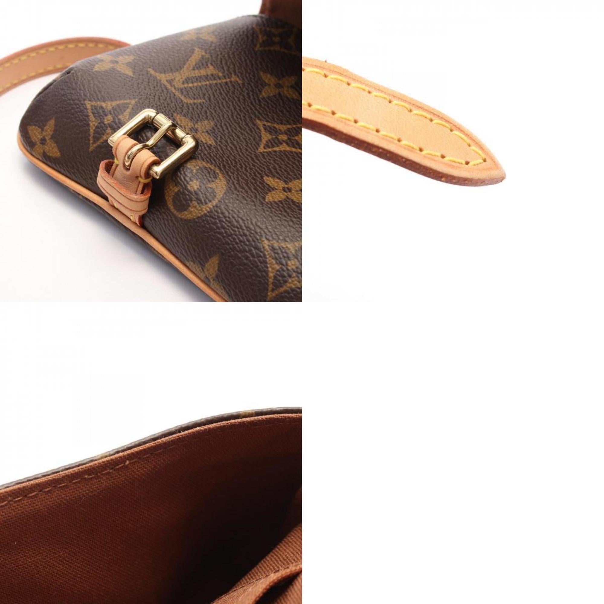 Louis Vuitton Brown Pvc Leather Fanny Pack Pochette (Pre-Owned)