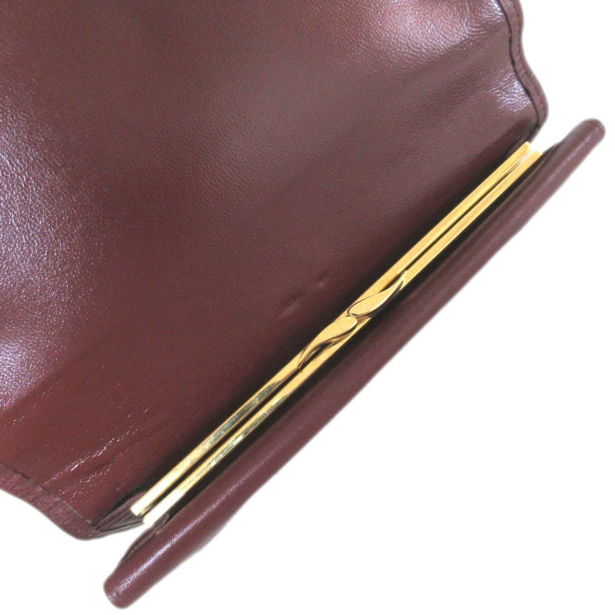 Cartier Bordeaux Long Wallet (Bi-Fold) (Pre-Owned)