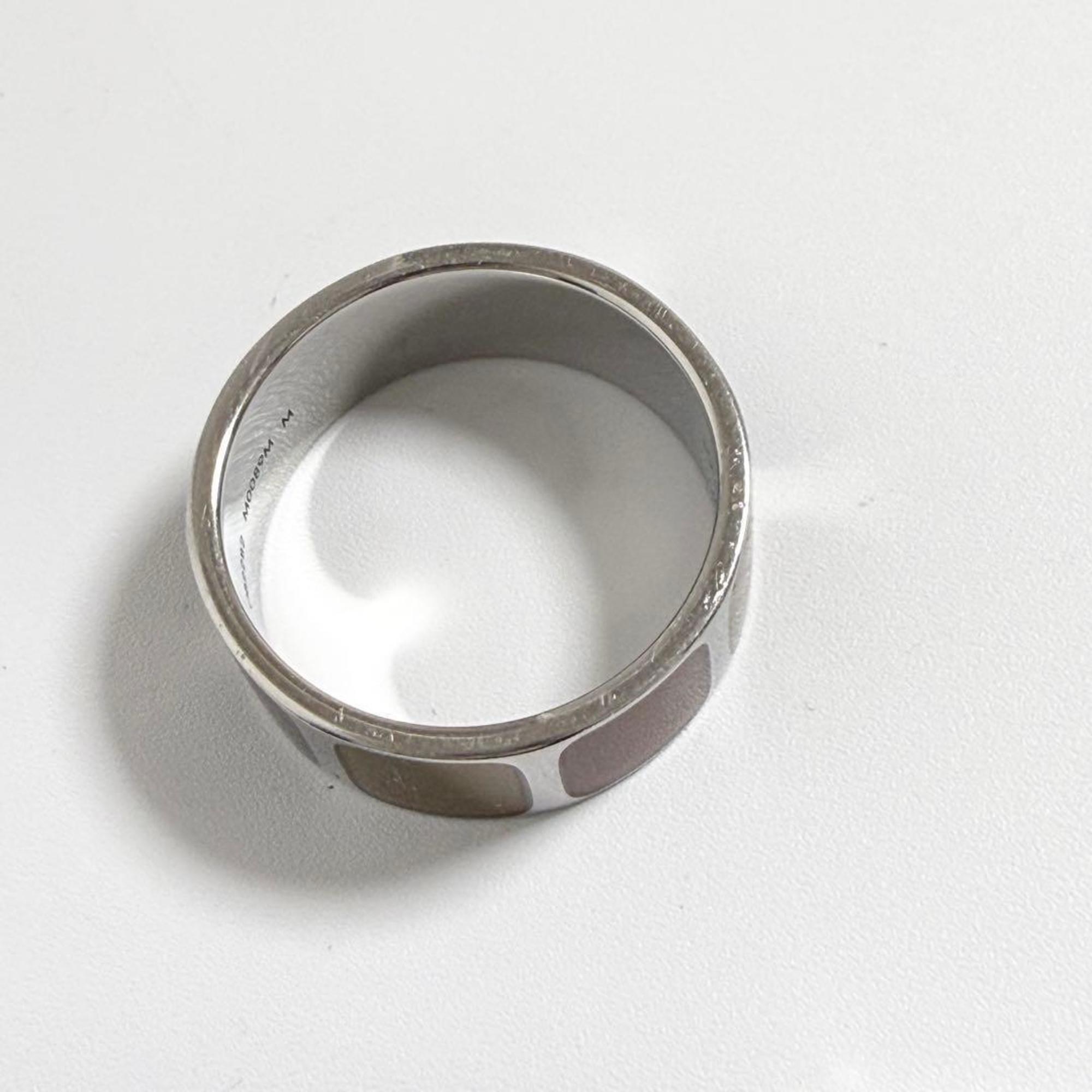 Louis Vuitton Brown Metal Band Ring (Pre-Owned)