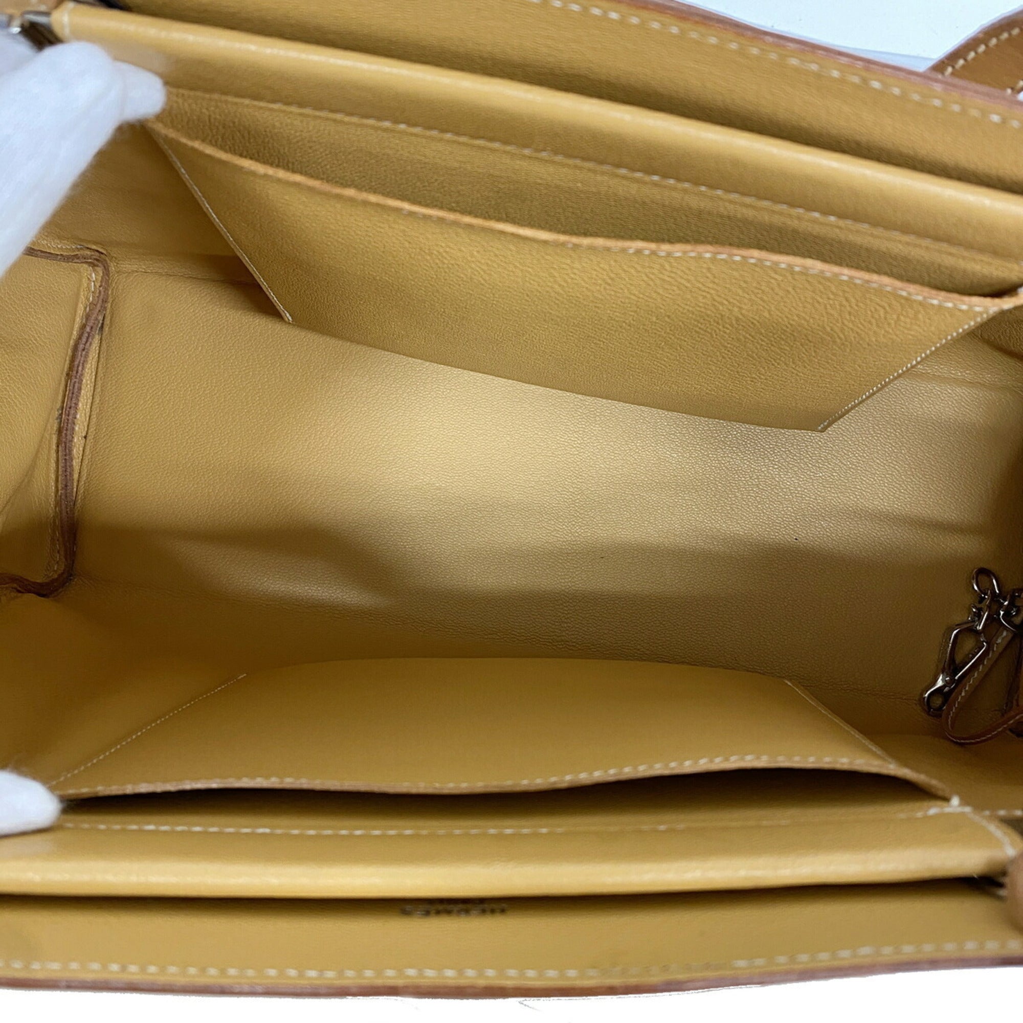 Hermes Natural Vache Leather Tote Bag (Pre-Owned)